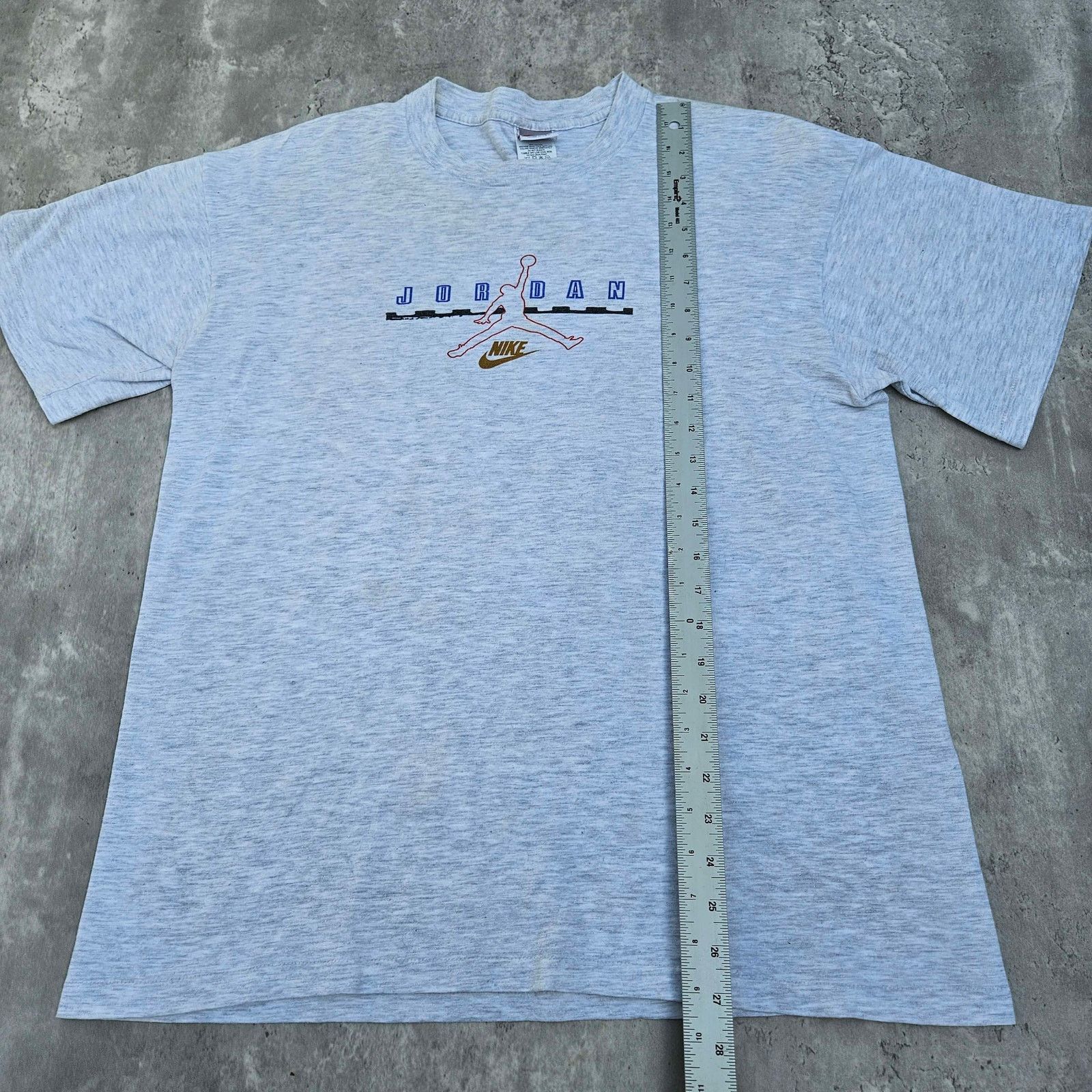 Nike Vintage Nike Michael Jordan Tee Grey Basketball X-Large 90s Size US XL / EU 56 / 4 - 8 Thumbnail