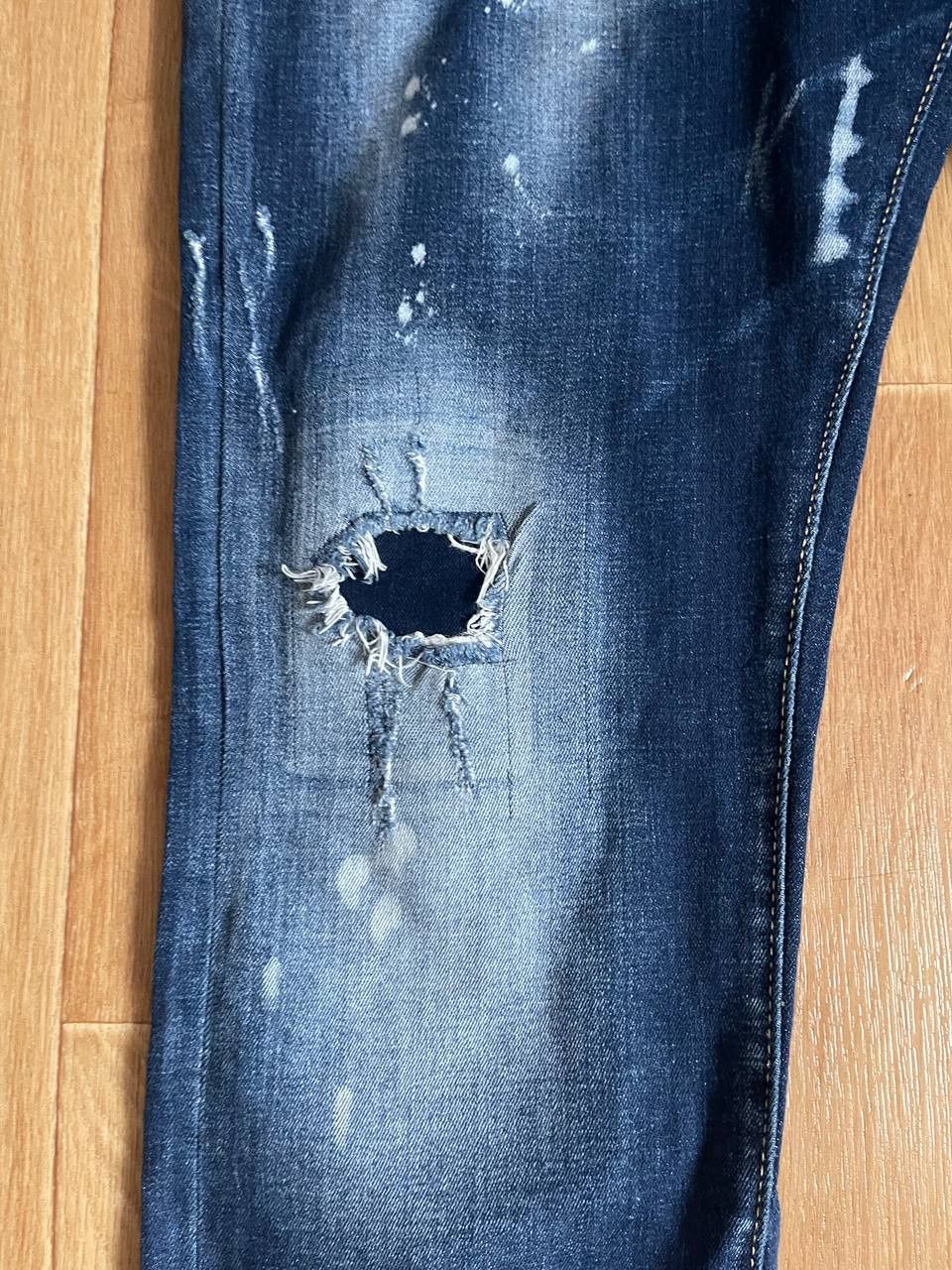Dsquared2 Dsquared2 Denim Distressed Skater Jean Jeans Size US 38 / EU 54 - 6 Thumbnail