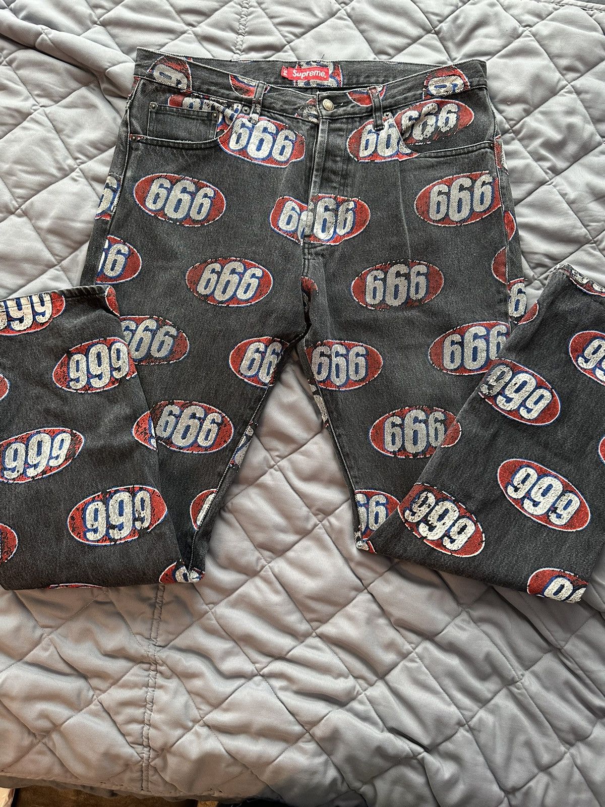Supreme Supreme 666 Denim Size US 34 / EU 50 - 2 Thumbnail