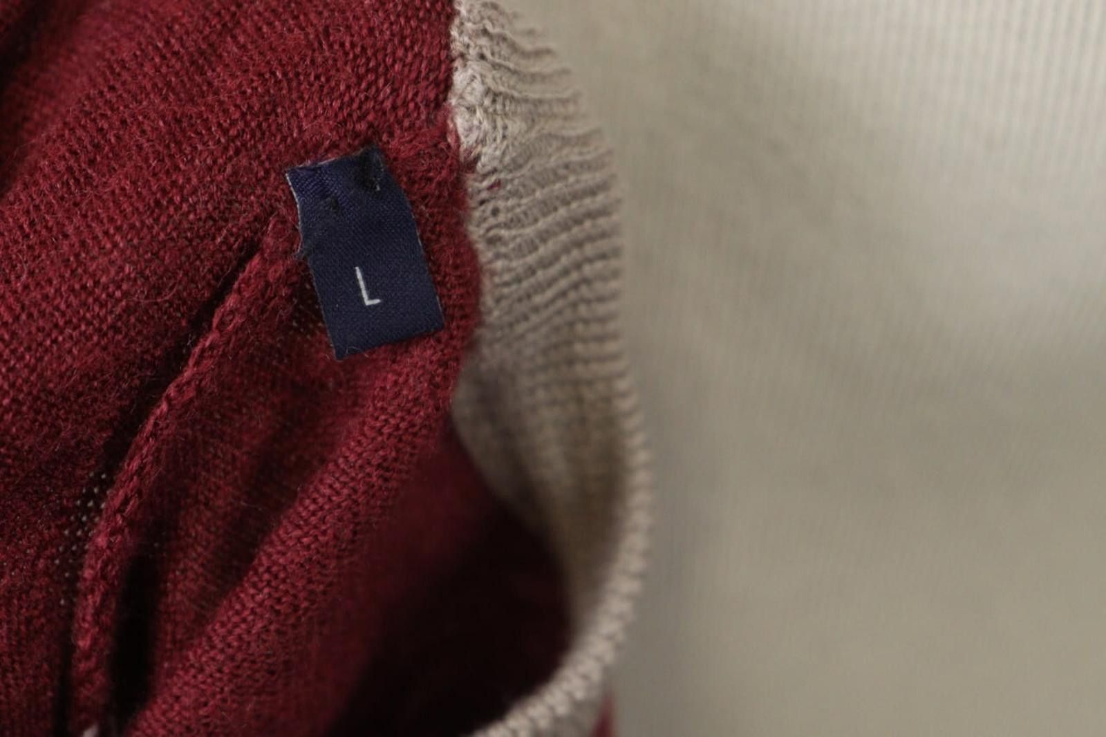 Kenzo Kenzo Red Wool Knitted Crew Pullover Sweater Size L Size L / US 10 / IT 46 - 12 Thumbnail
