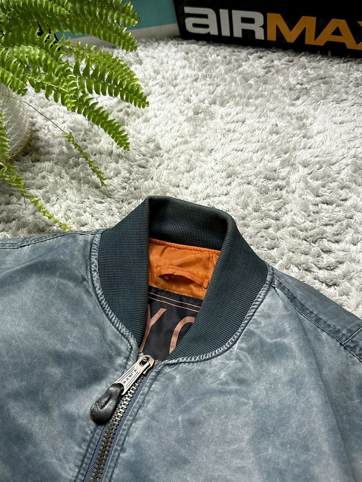 Alpha Industries 00s Alpha Industrial Jacket Retro Bomber Vintage Oversize Size US L / EU 52-54 / 3 - 12 Thumbnail