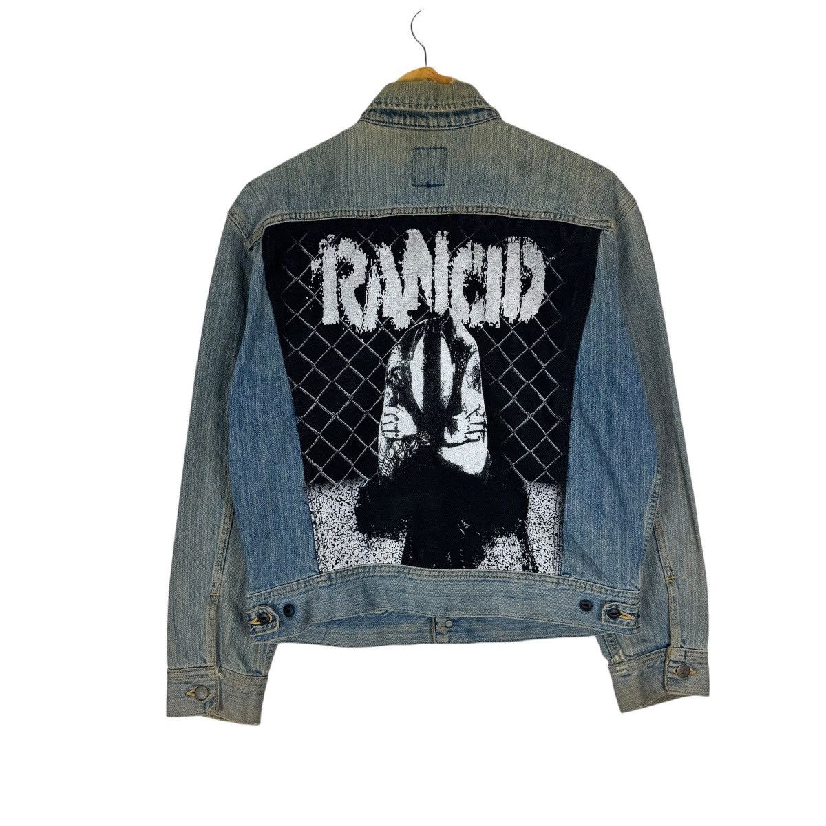 Lee ☀️LEE RIDERS CUSTOM RANCID DENIM JACKET Size US L / EU 52-54 / 3 - 1 Thumbnail