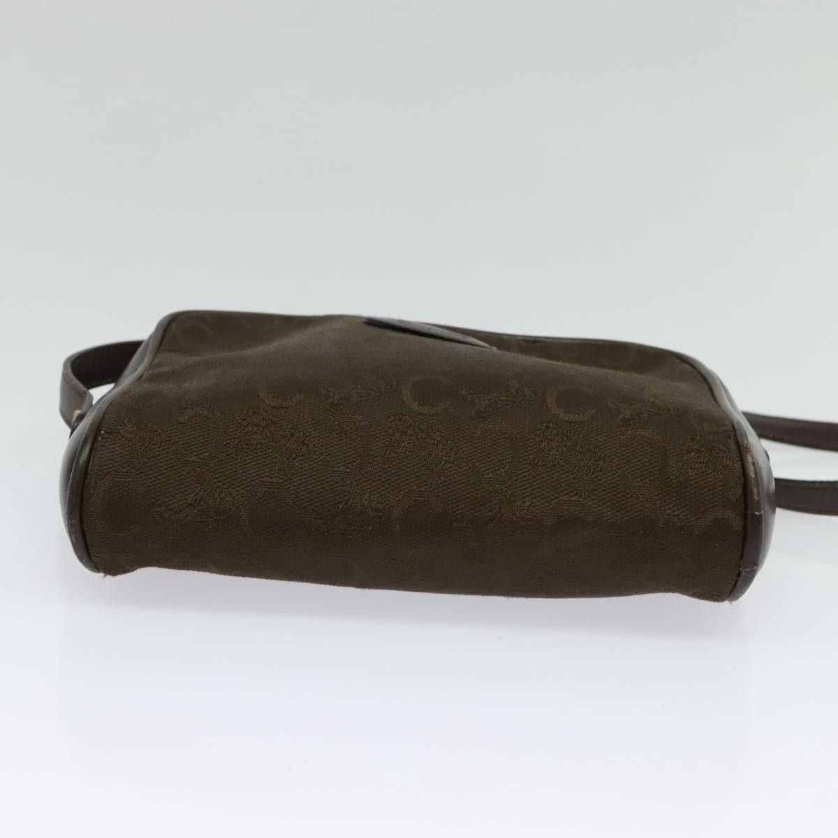 Celine CELINE C Sulky Shoulder Bag Canvas Brown Gold Size ONE SIZE - 9 Thumbnail
