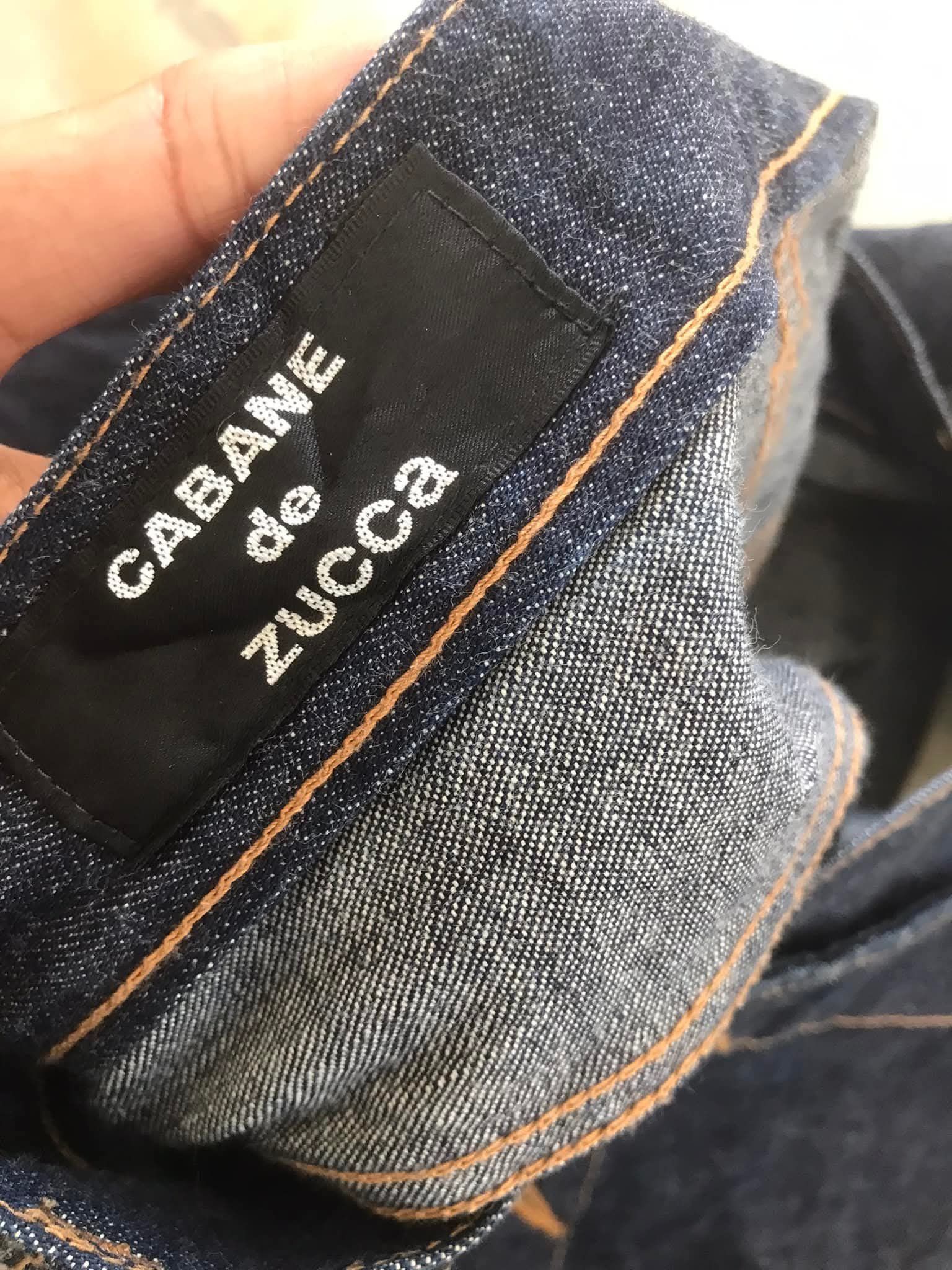 CABANE de ZUCCa Vintage Cabane De Zucca Redline Jeans, rare Size US 31 - 3 Thumbnail