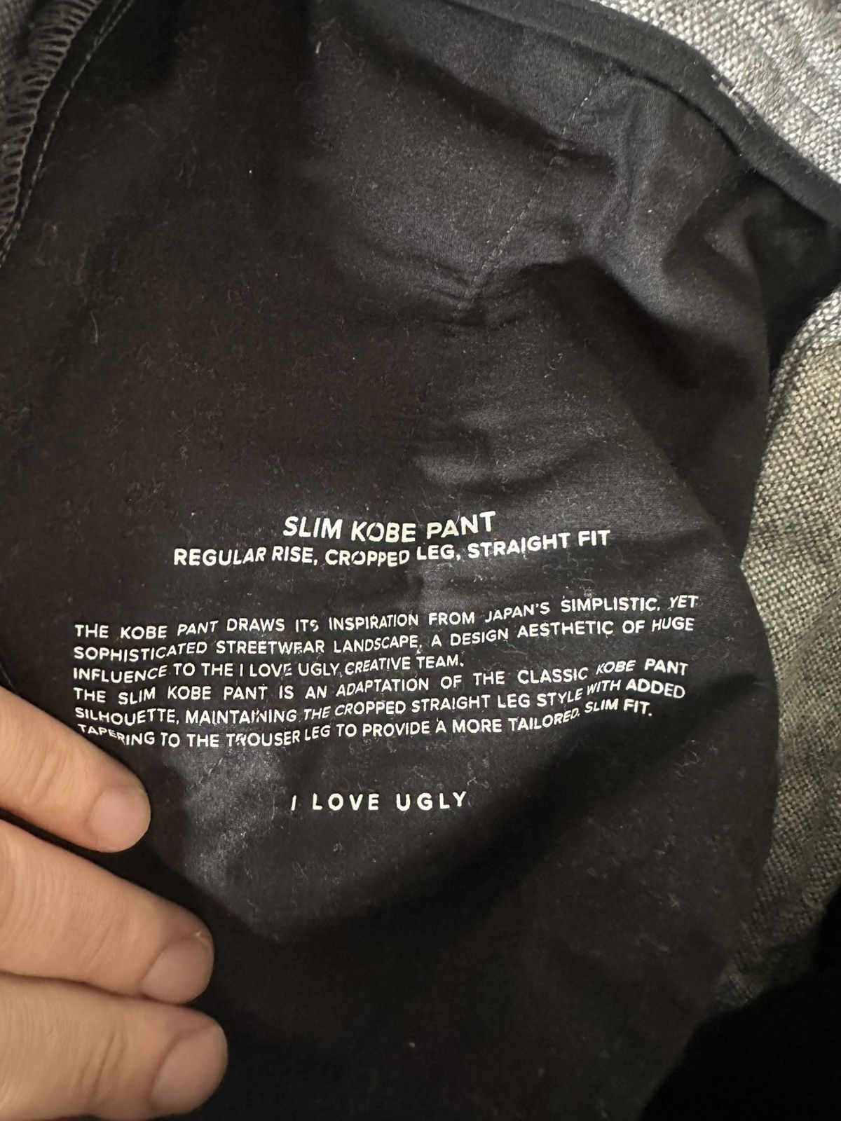 I Love Ugly Wool Slim Kobe Pant Size US 30 / EU 46 - 7 Thumbnail