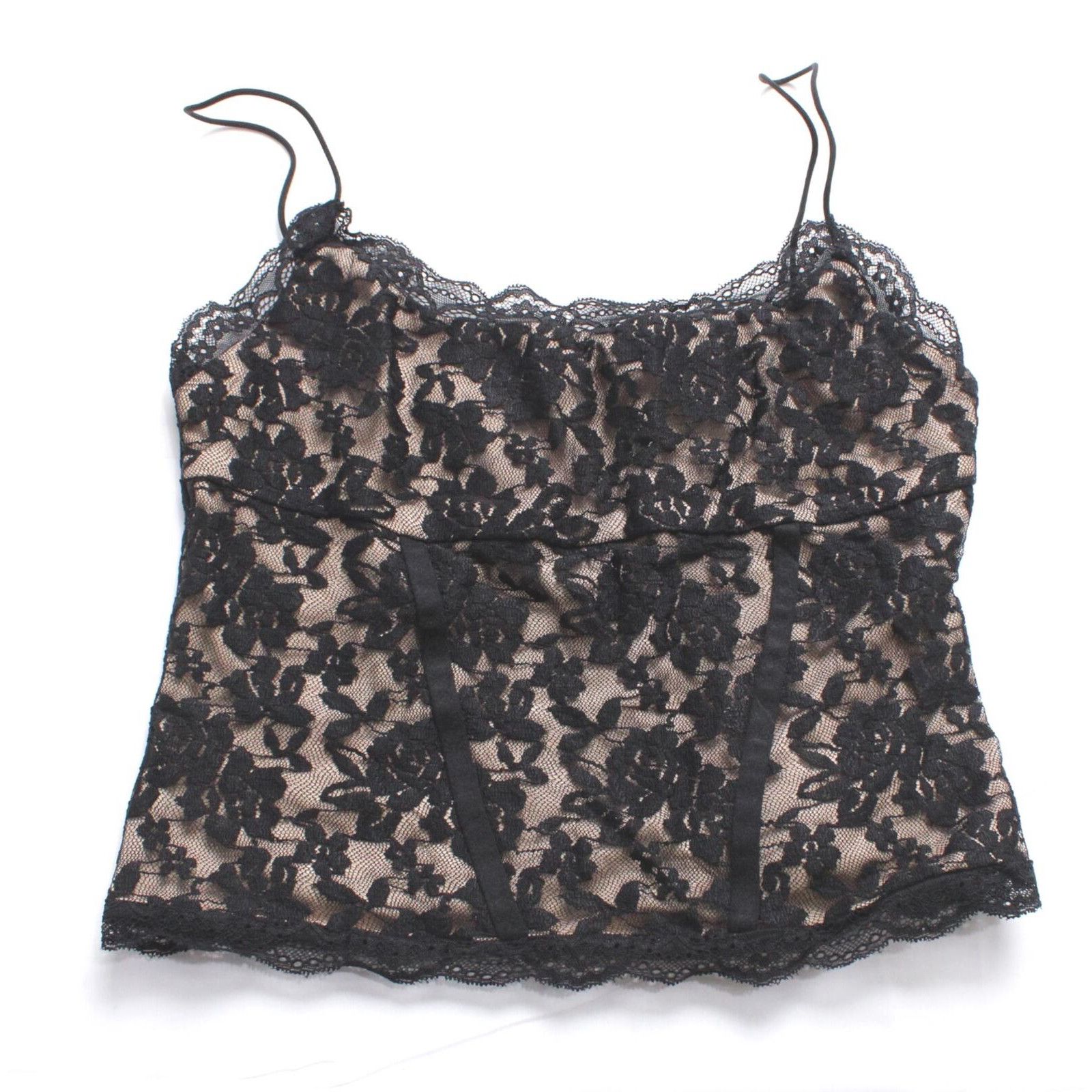 Make Your Way Lace Bustier Black