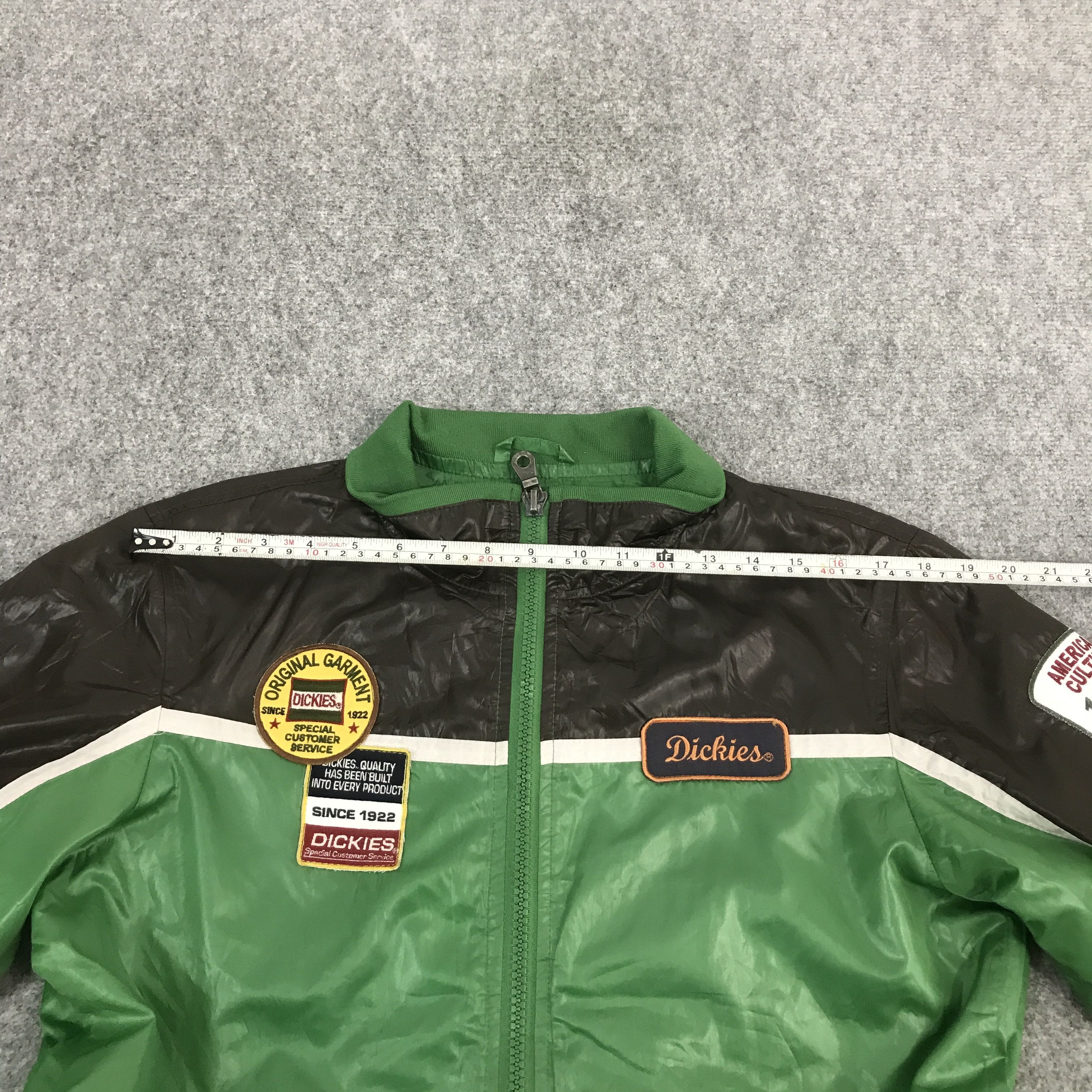 Dickies Vtg Dickies windbreker zipper jacket Size US L / EU 52-54 / 3 - 11 Thumbnail