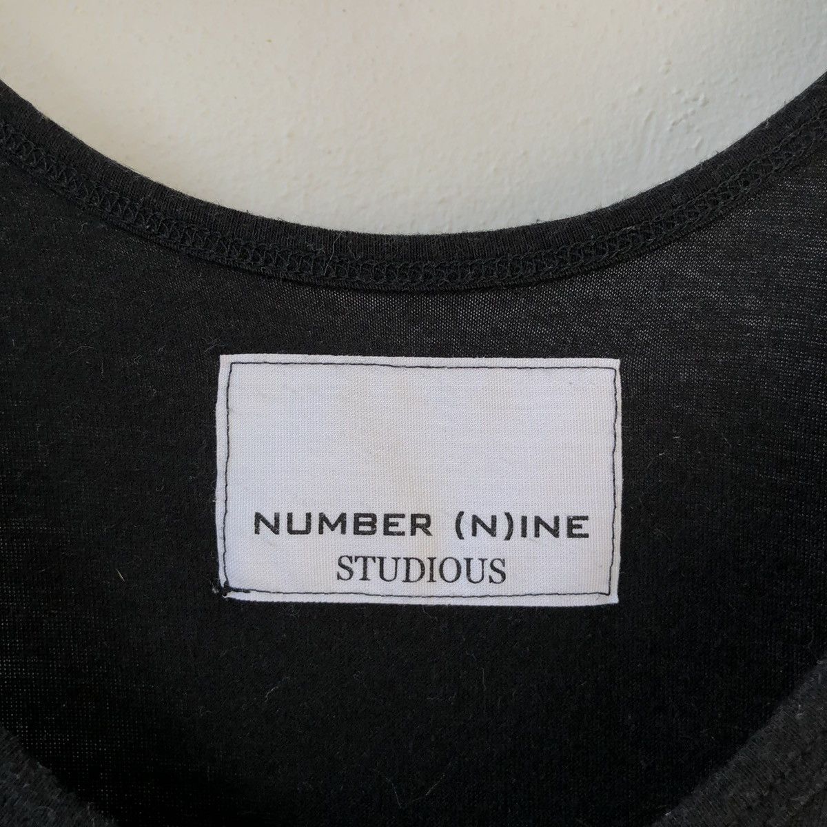 Number (N)ine RARE NUMBER (N)INE X STUDIOUS Collab Vintage Singlet Size US S / EU 44-46 / 1 - 19 Thumbnail