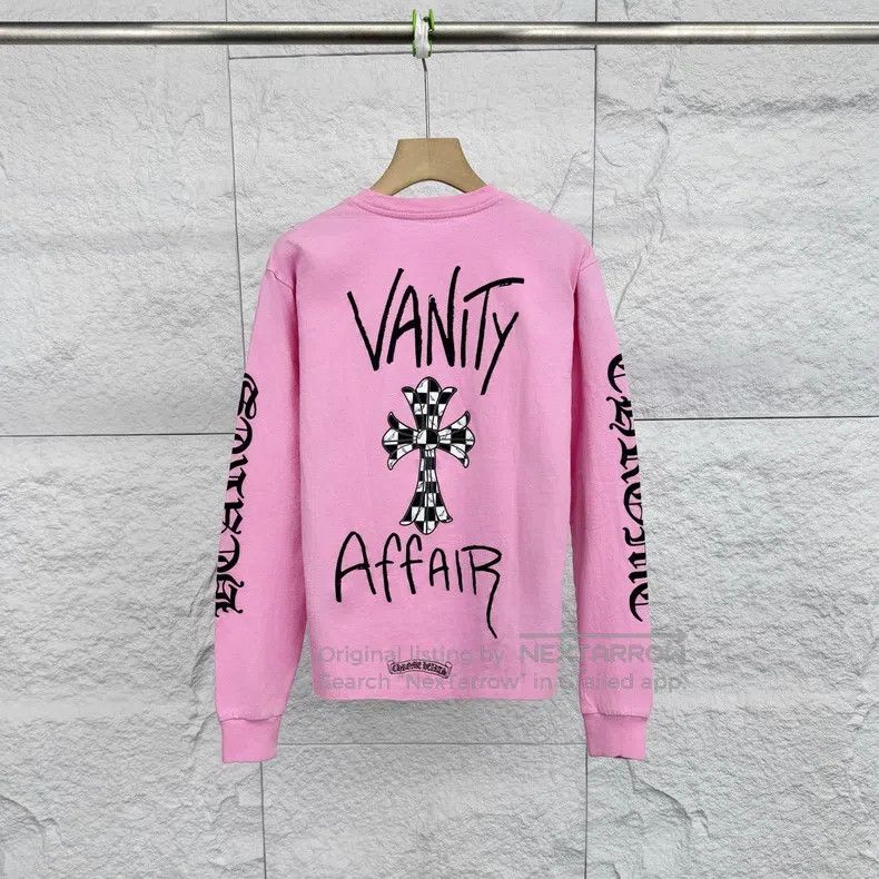 Chrome Hearts CHROME HEARTS Size XS Pink printed pocket sweater Size US XS / EU 42 / 0 - 2 Thumbnail