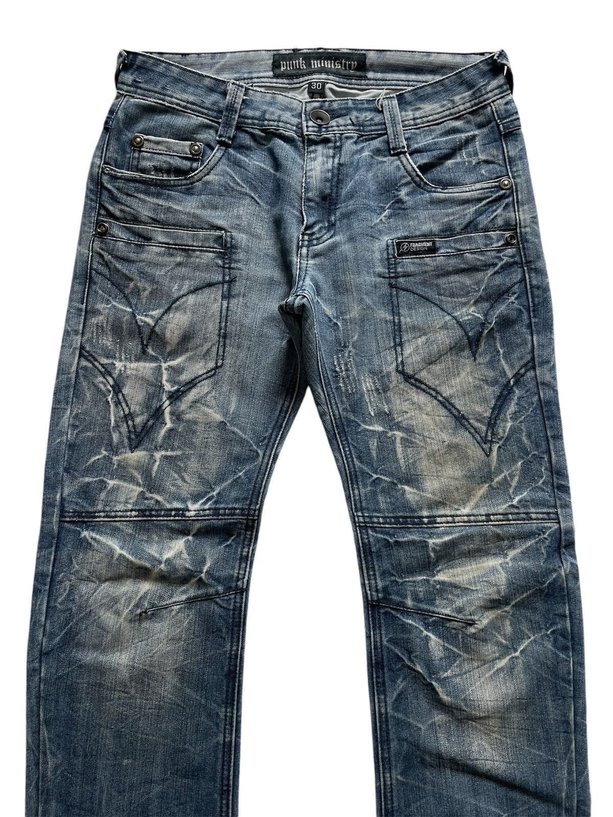 Fragment Design Rare Vintage Punk Ministry X Fragment Design Jeans Size US 30 / EU 46 - 3 Thumbnail