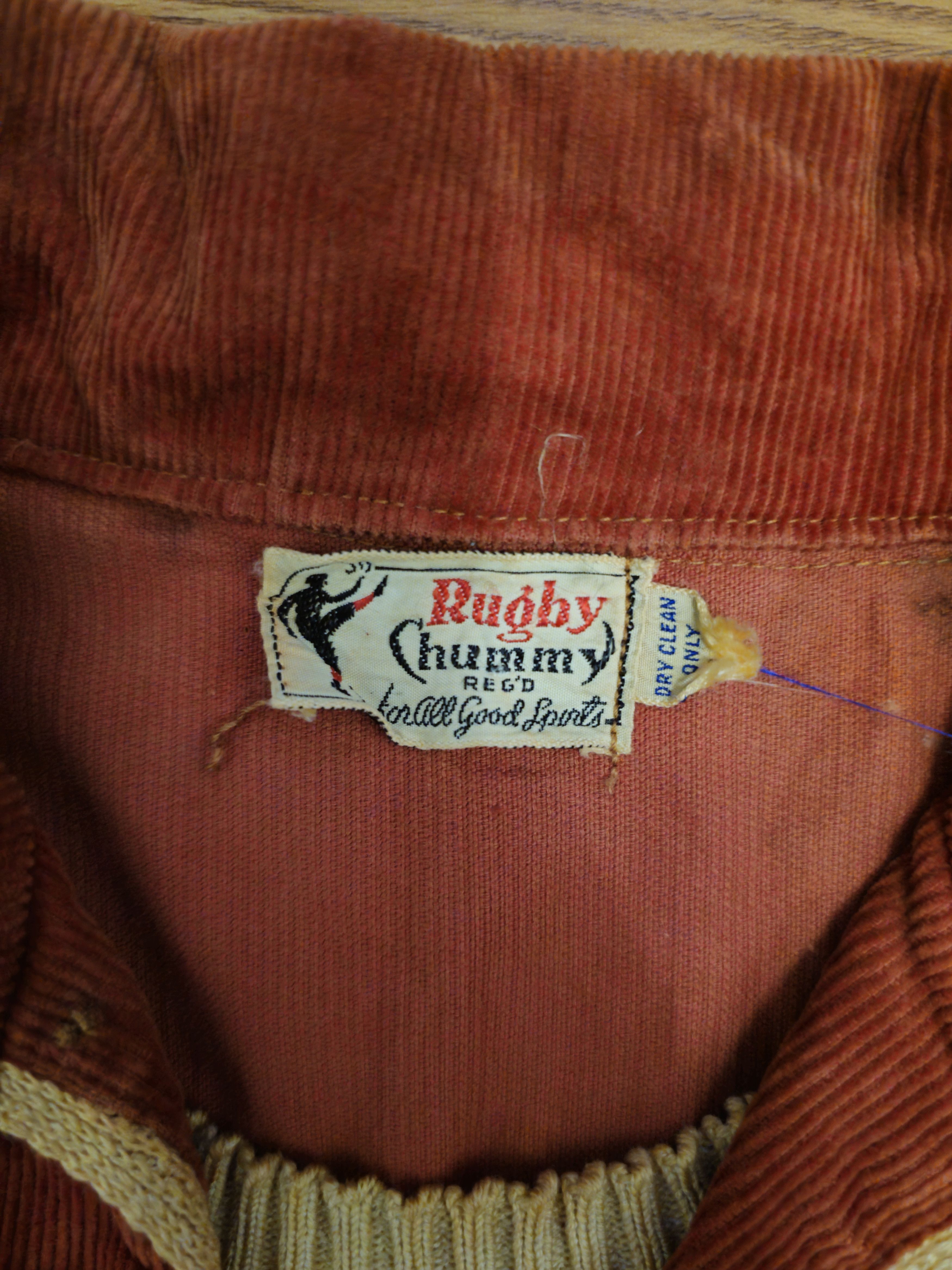 Vintage Vtg Early 40s Rugby Chummy Pullover Shirts Size US M / EU 48-50 / 2 - 11 Thumbnail