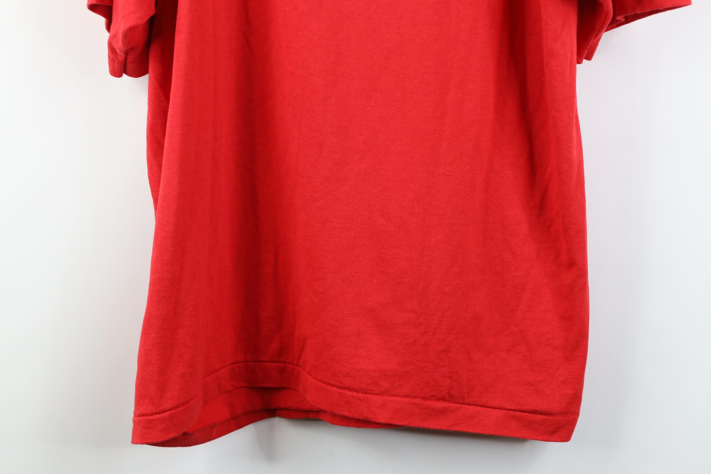 Vintage Vintage 90s Streetwear I No Want No Bahamas T-Shirt Red USA Size US XL / EU 56 / 4 - 13 Thumbnail