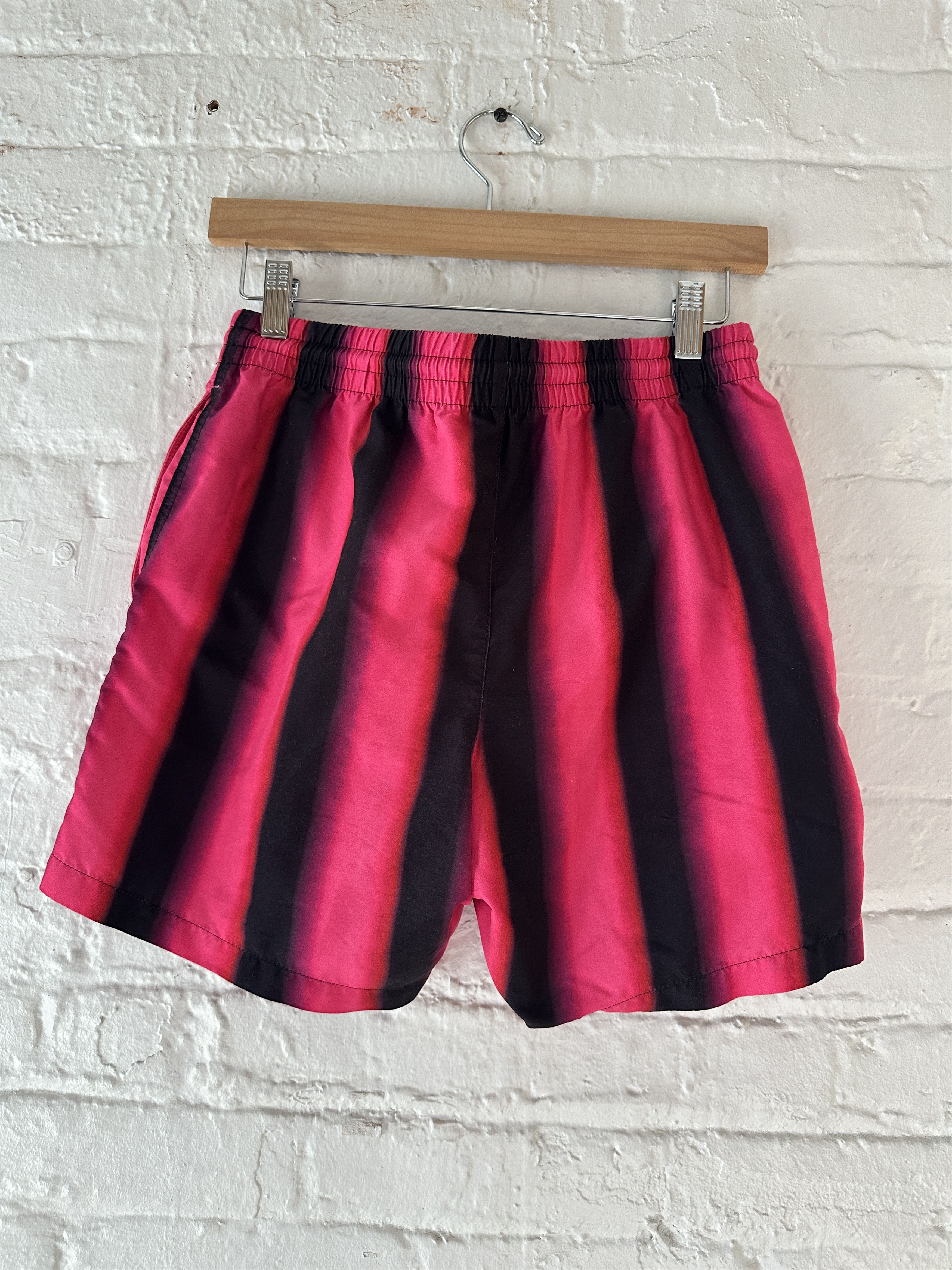 Dries Van Noten Dries Van Noten Striped Nylon Shorts Size US 30 / EU 46 - 2 Thumbnail