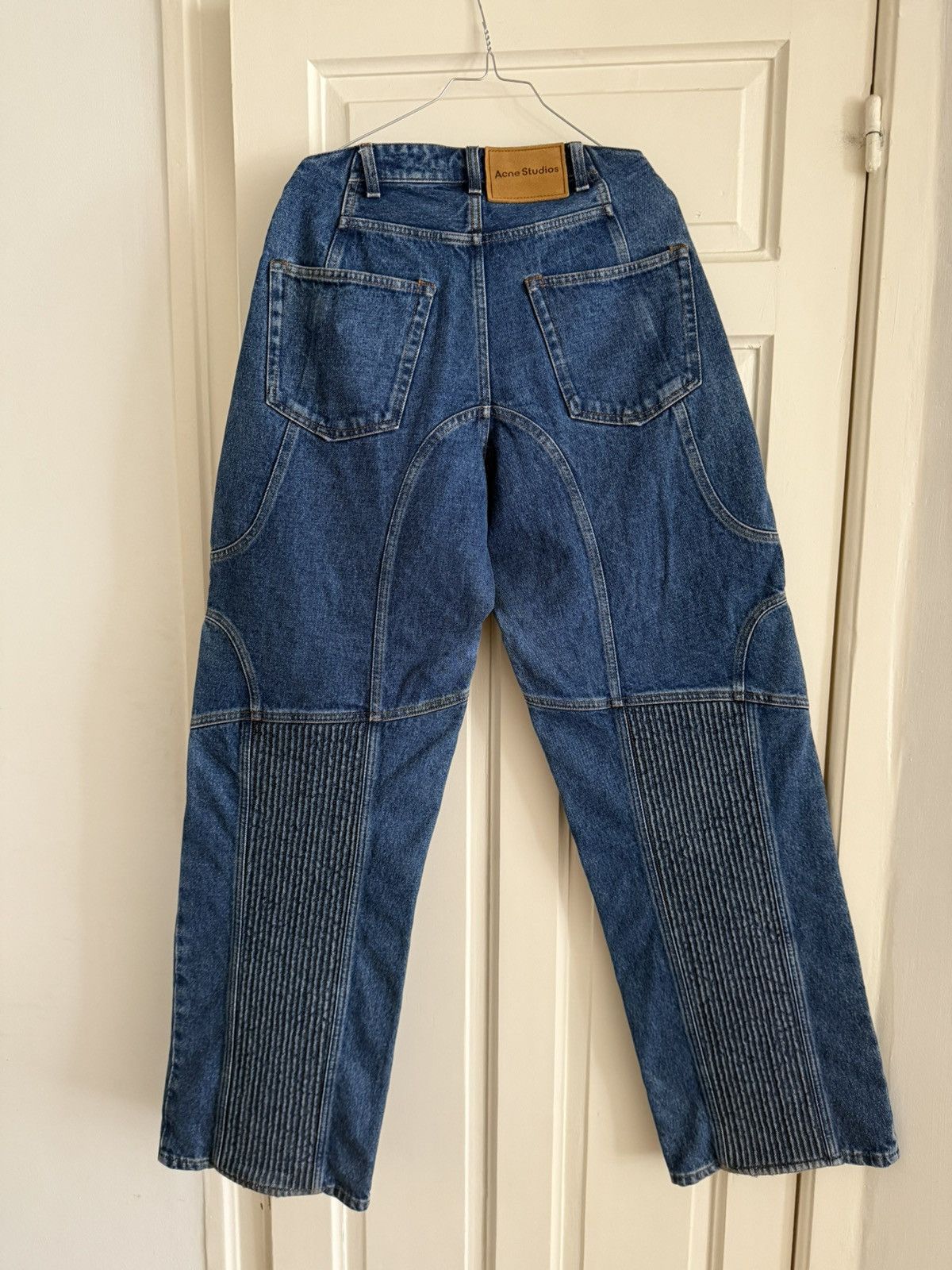 Acne Studios Acne Studios Panelled Embroidered Padded Denim Size US 28 / EU 44 - 2 Thumbnail
