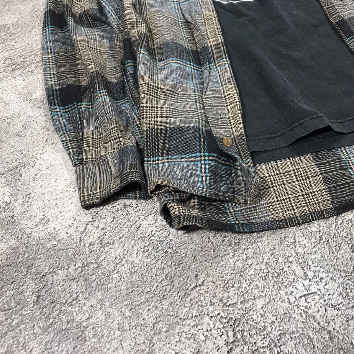 Vintage Vintage 90s Plaid Chore Coat Grunge Streetwear Baggy Slim XL Size US XL / EU 56 / 4 - 2 Thumbnail