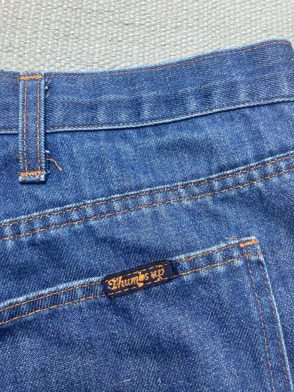 Sears × Vintage Sears thumbs up jeans shorts cut off jorts denim 80s size 36 Size US 36 / EU 52 - 9 Thumbnail