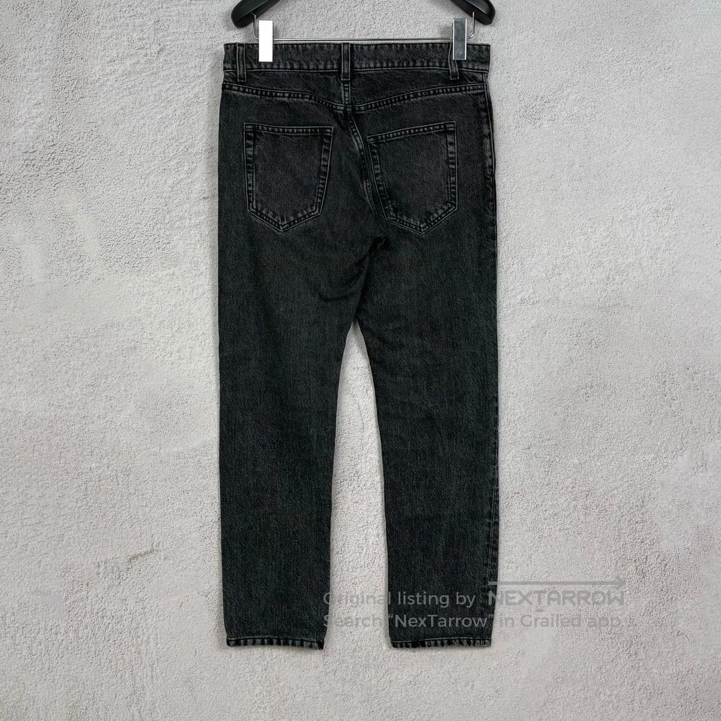 Saint Laurent Paris Saint Laurent Paris Sword-cut denim jeans Size 29" - 2 Thumbnail