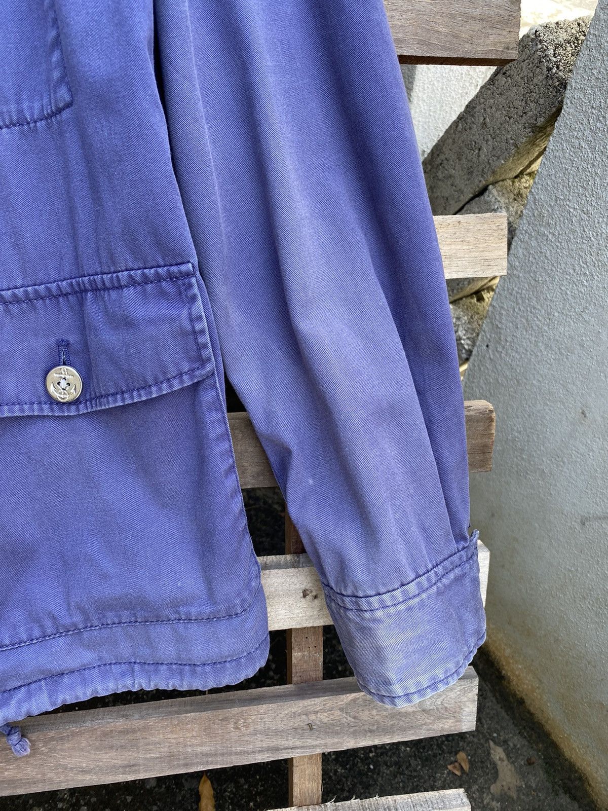Vintage Vintage Sunfaded Coen Navy Button Jacket Size US L / EU 52-54 / 3 - 7 Thumbnail