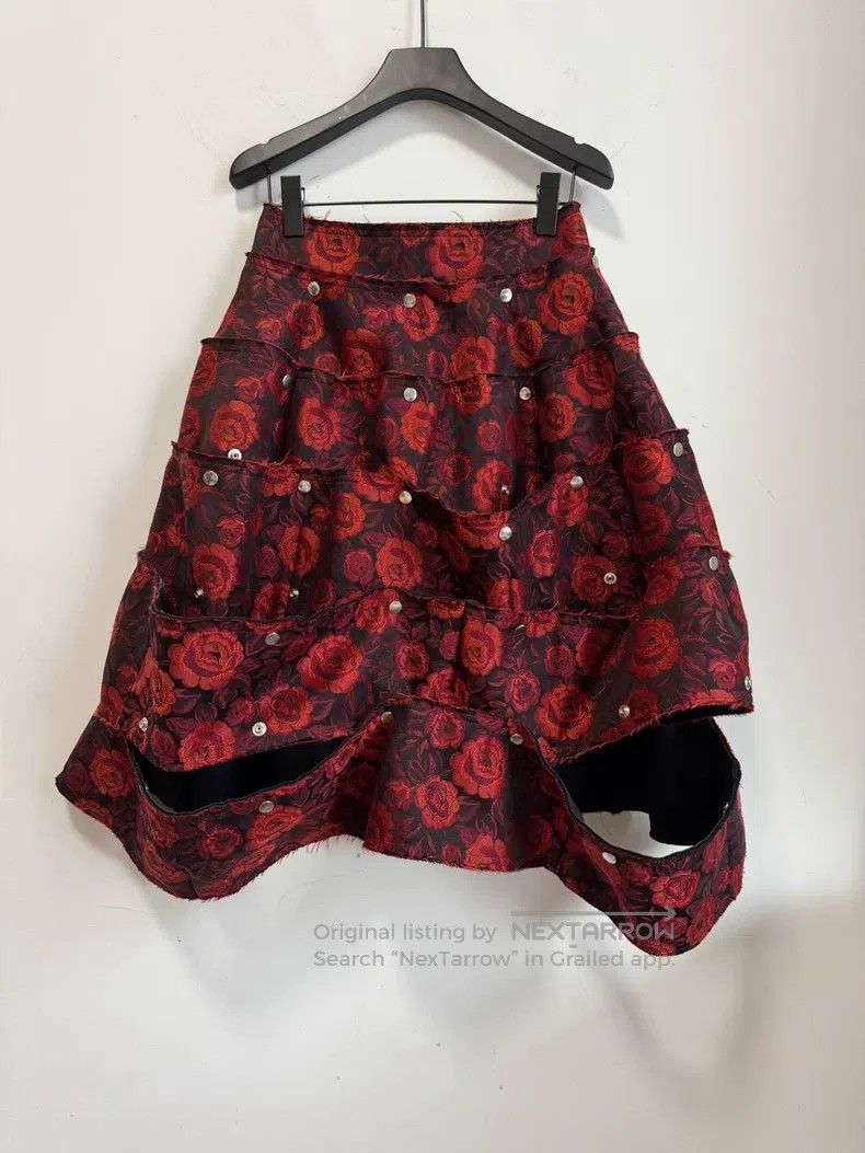 Comme des Garcons Comme Des Garcons size XS Ultra rare armor rose skirt with Size 23" - 5 Thumbnail