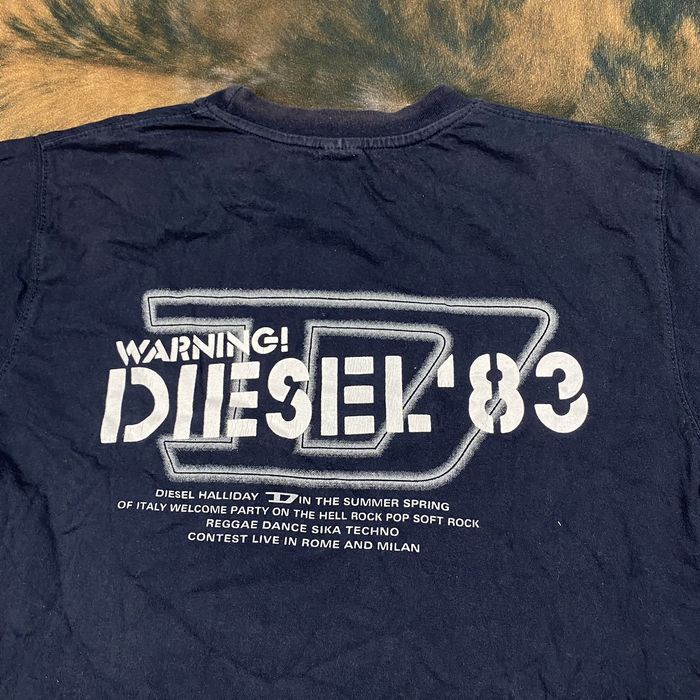 Diesel Vintage DIESEL JAPANESE T-Shirt Tee Logo Y2k Japan Style | Grailed
