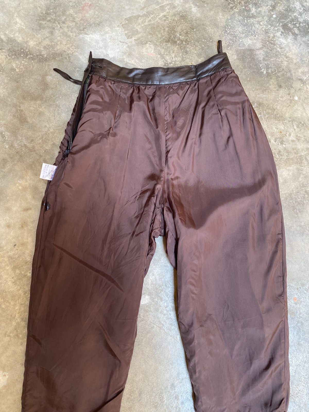 Issey Miyake Vintage Issey Miyake Suede Pant Size 24" / US 00 / IT 34 - 17 Thumbnail