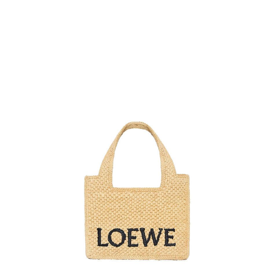 Loewe LOEWE Font Mini $1250 Natural Tote Bag New & Authentic Size ONE SIZE - 1 Thumbnail