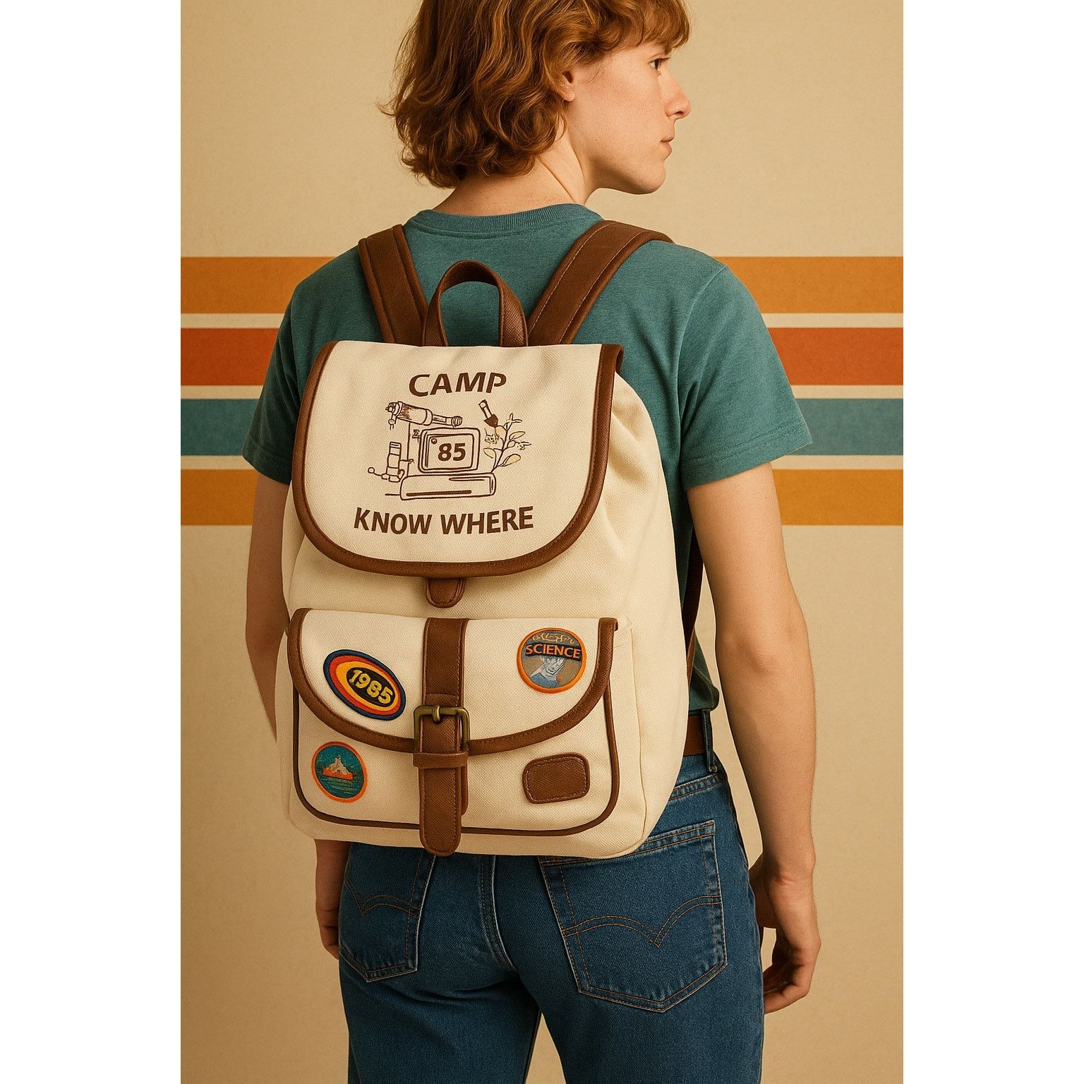 Other Stranger Things Camp Know Where 1985 Backpack Retro Style | Grailed