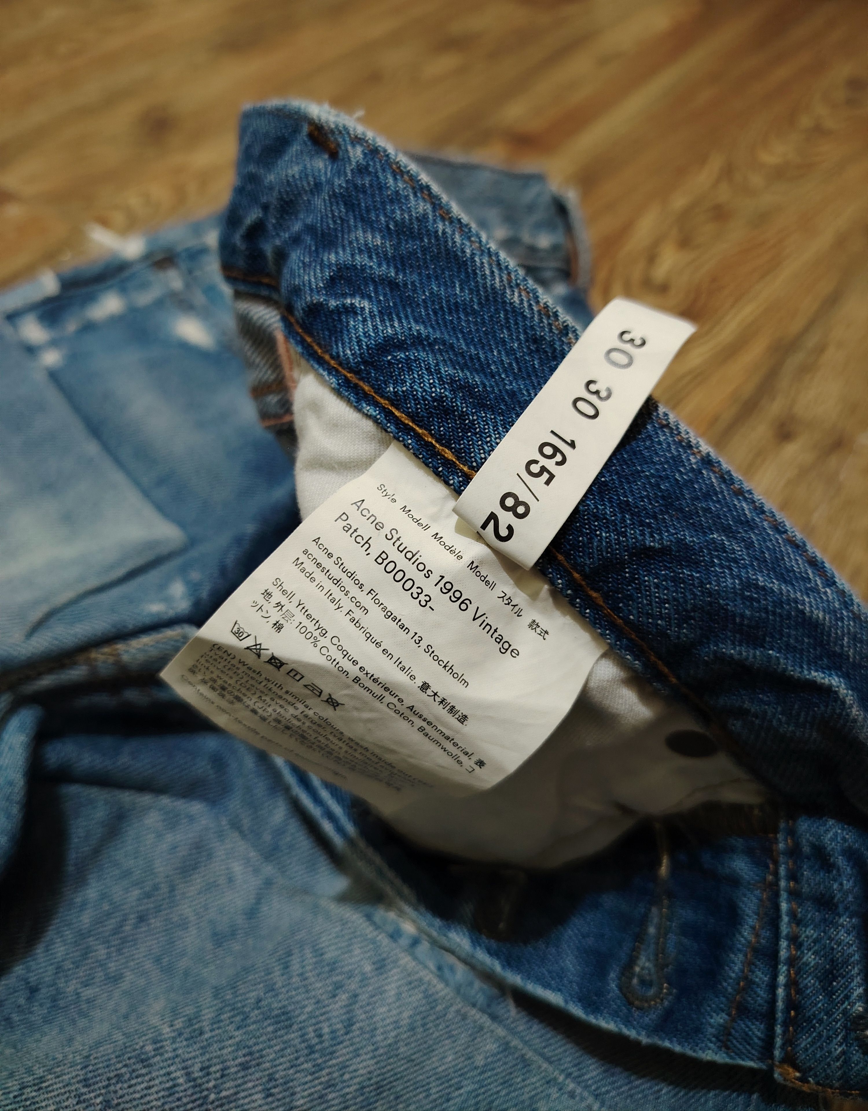 Acne Studios ACNE STUDIOS - Acne Studios 1996 Vintage Patch Size US 30 / EU 46 - 8 Thumbnail