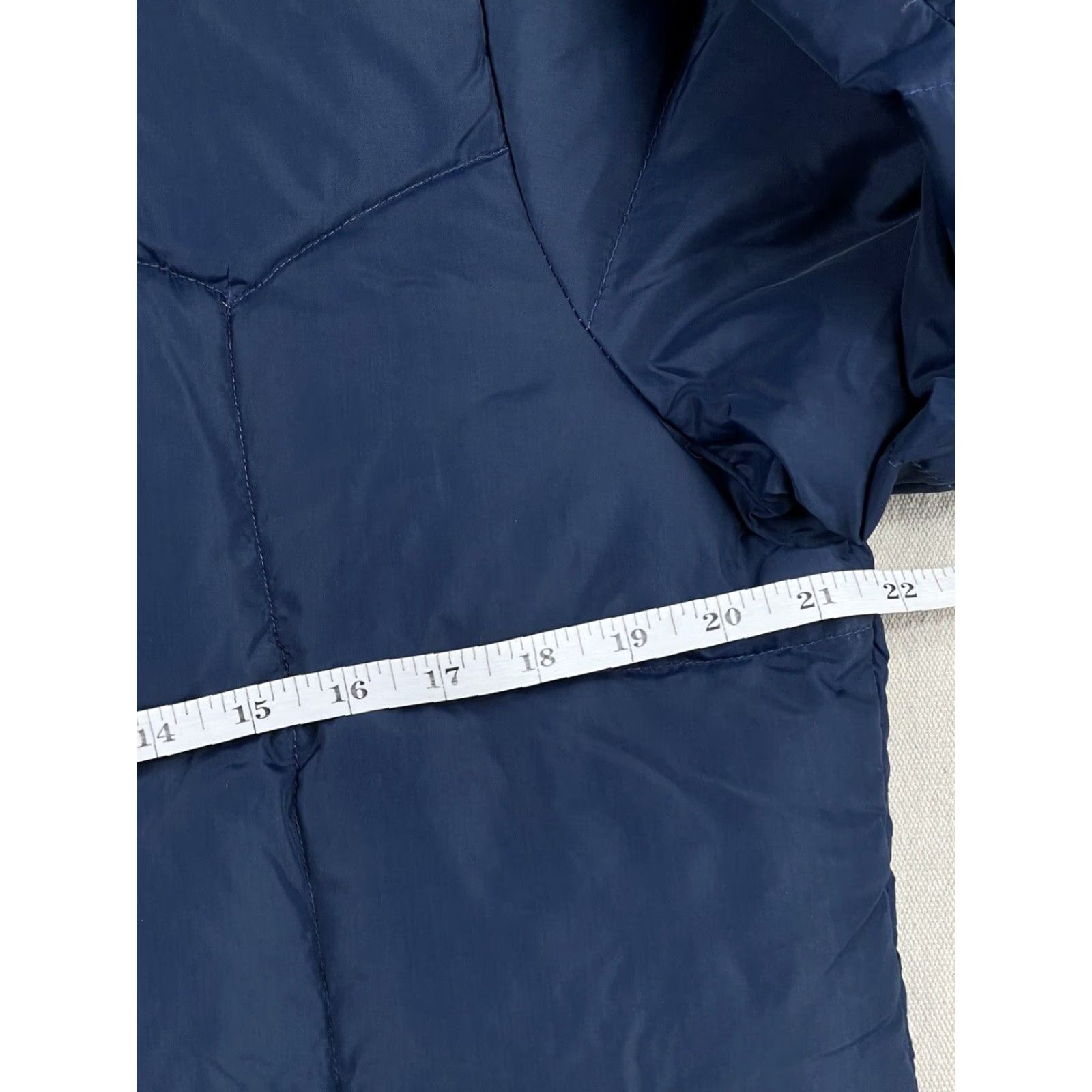 Lee VINTAGE Lee Storm Rider Puffer Jacket Sz M USA Ski Snow Front Pockets Quilted Nylon Blue Men Size US M / EU 48-50 / 2 - 6 Thumbnail