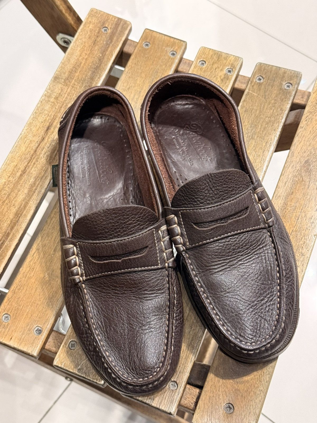 Paraboot Paraboot Loafer- Dark Brown Men's 6.5 UK Size US 6.5 / EU 39-40 - 1 Thumbnail
