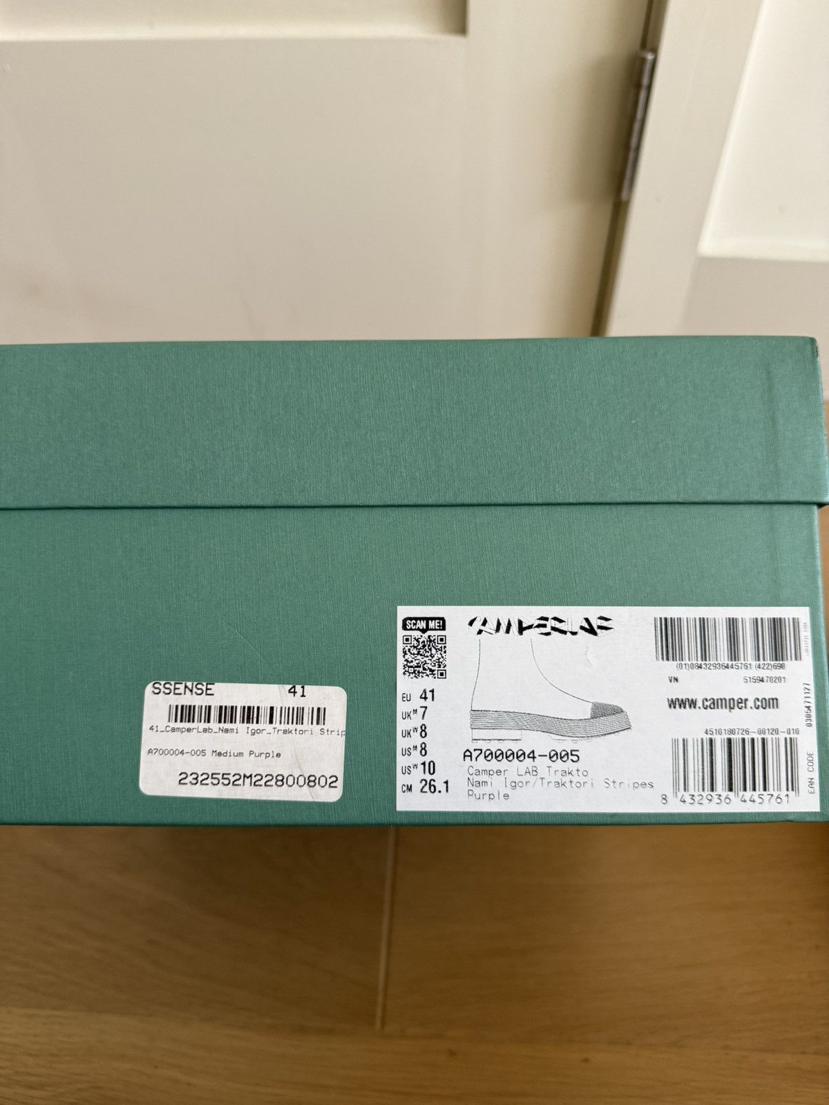 CamperLab Purple Traktori Boots Size US 8 / EU 41 - 8 Thumbnail