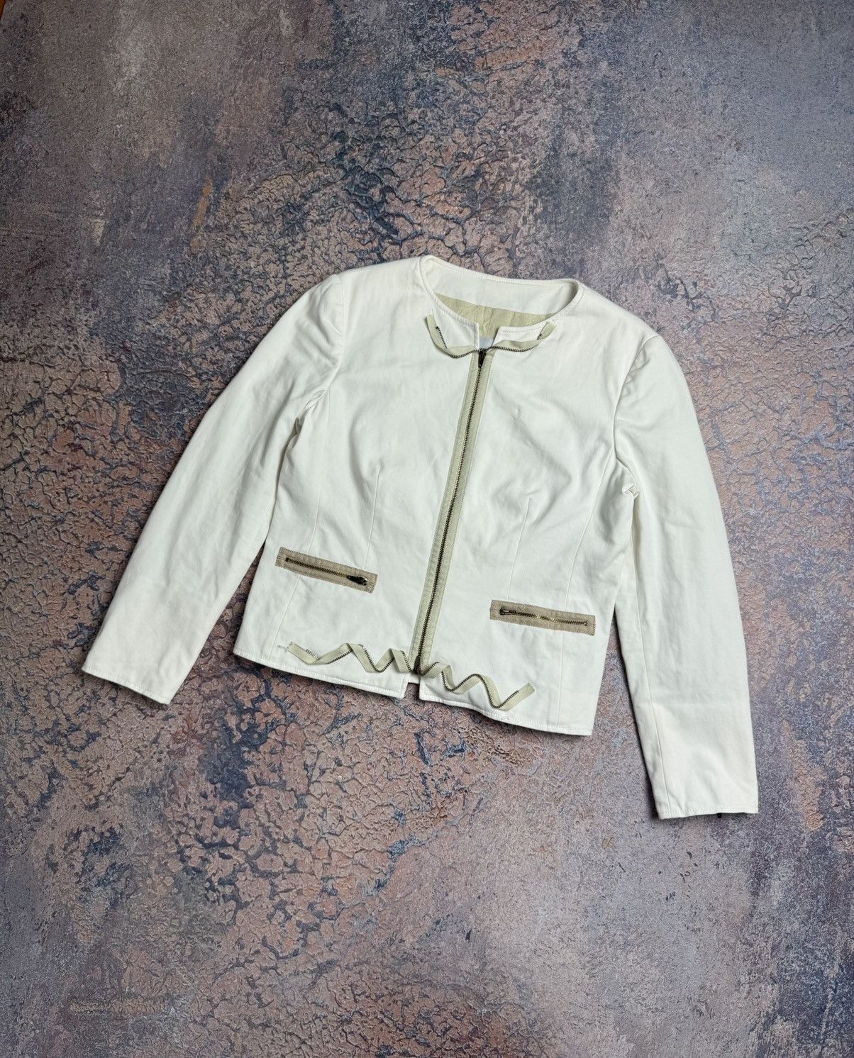 Moschino MOSCHINO CHEAPANDCHIC CROPPED JACKET Size M / US 6-8 / IT 42-44 - 1 Thumbnail