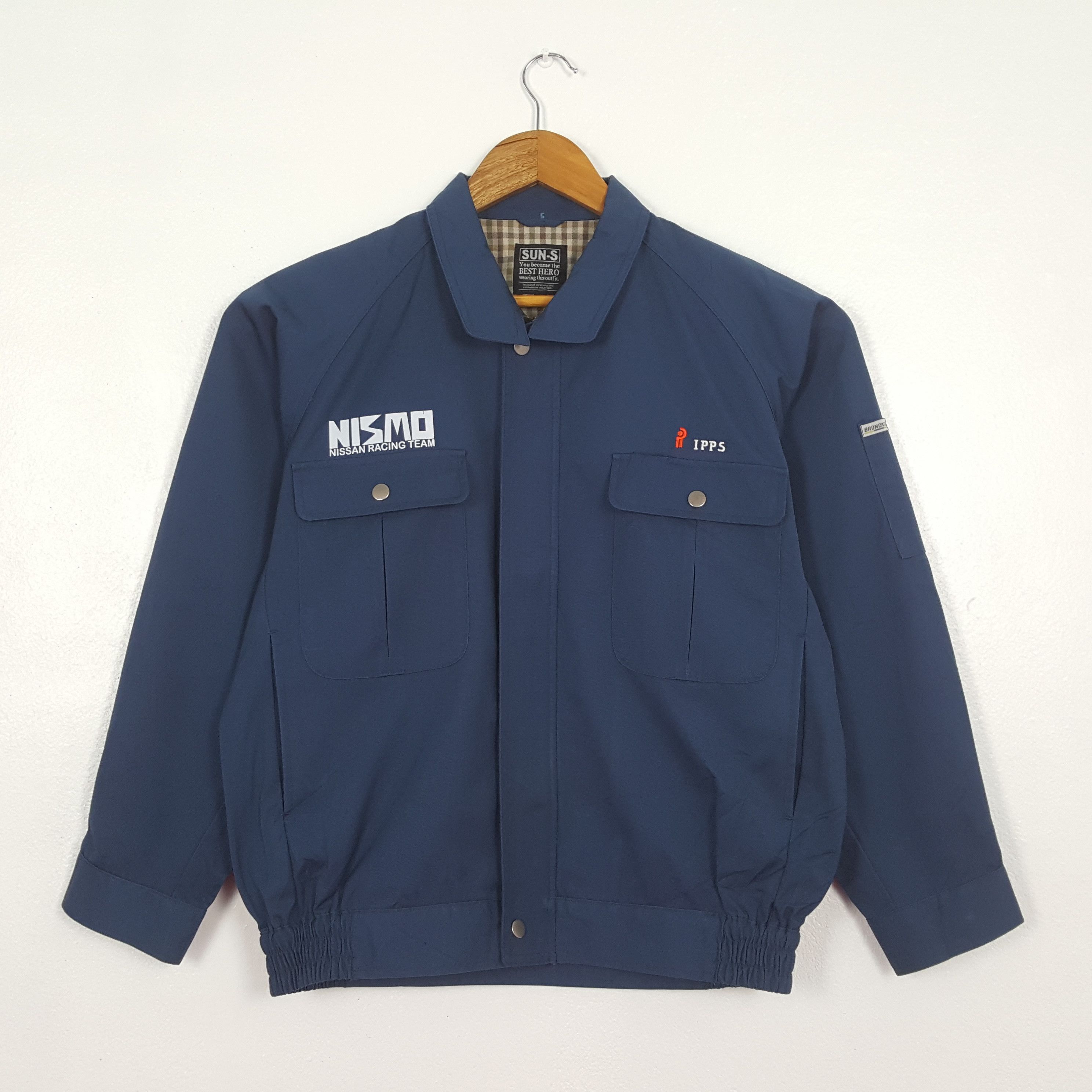 Nissan Vintage Nismo Nissan Racing Team Japan Custom Jacket C304N1 Size US L / EU 52-54 / 3 - 3 Thumbnail