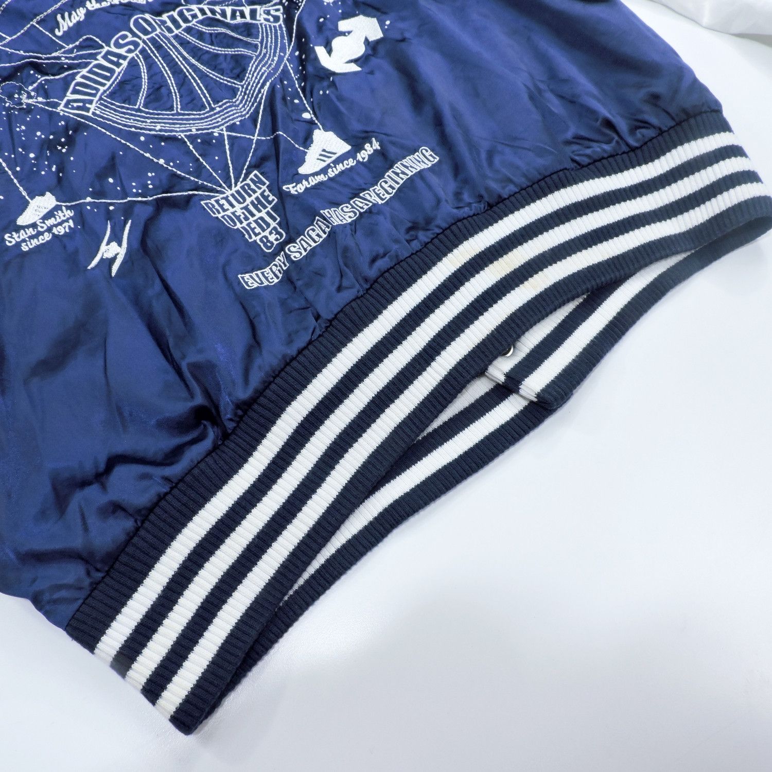 Adidas × Star Wars ADIDAS ORIGINALS X STAR WARS TRACK TOP VARSITY JACKET Size US S / EU 44-46 / 1 - 18 Thumbnail