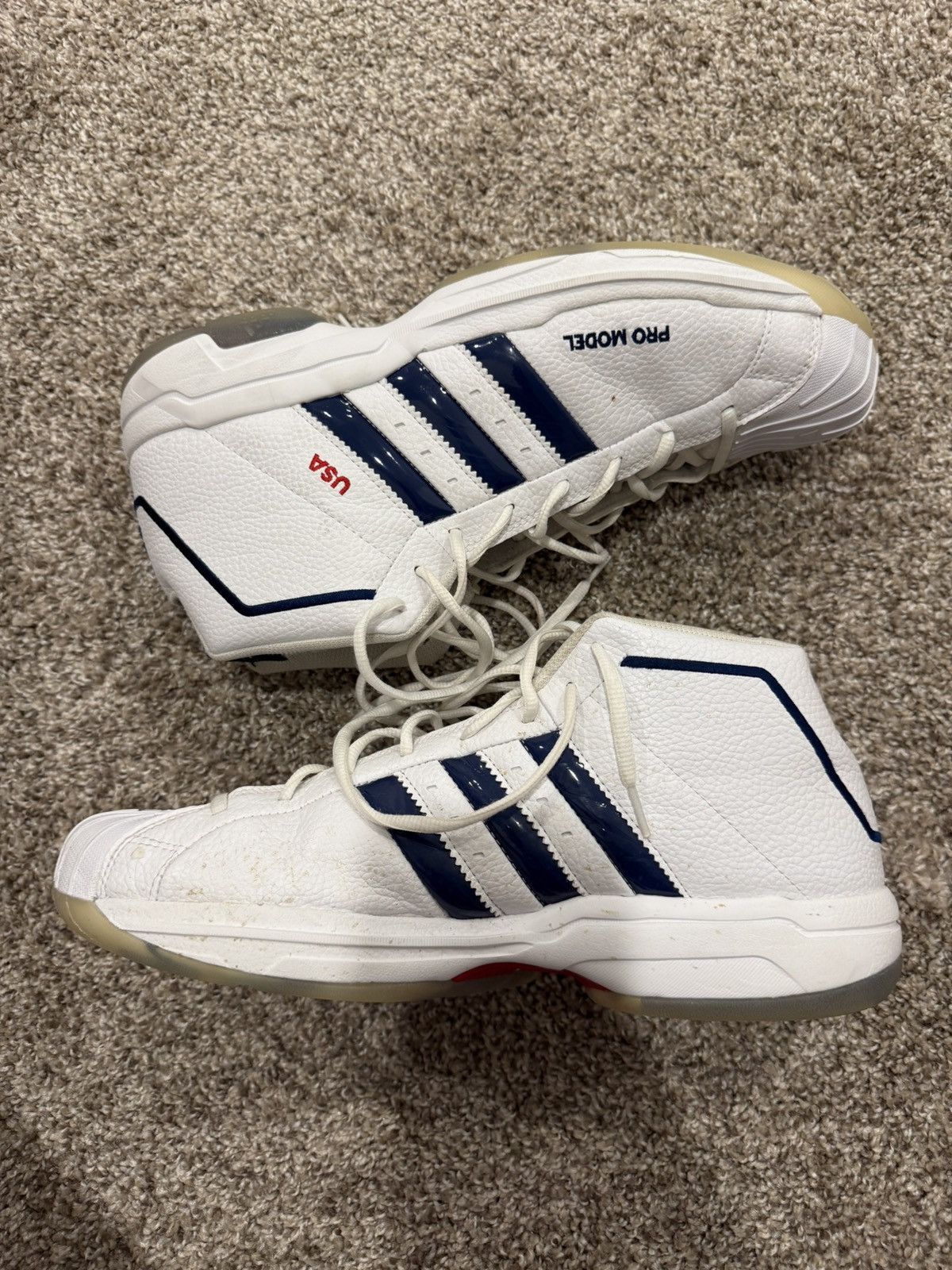 Adidas ADIDAS Pro Model ‘USA’ Size US 13 / EU 46 - 6 Thumbnail