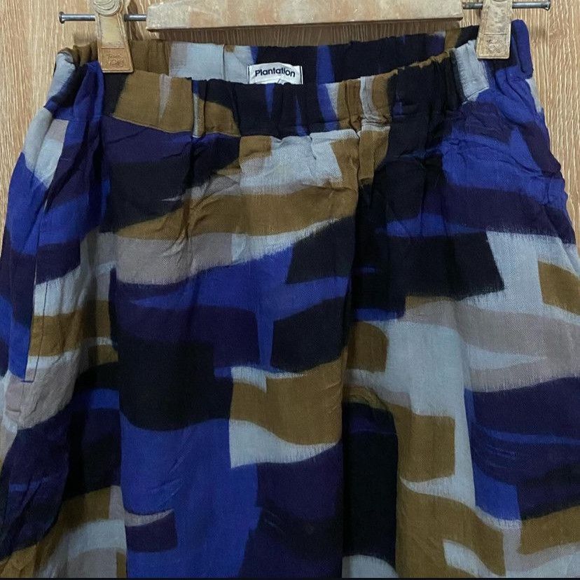 Issey Miyake × Vintage Vtg Plantation By Issey Miyake Skirt Rare Design Size 30" / US 8 / IT 44 - 3 Thumbnail