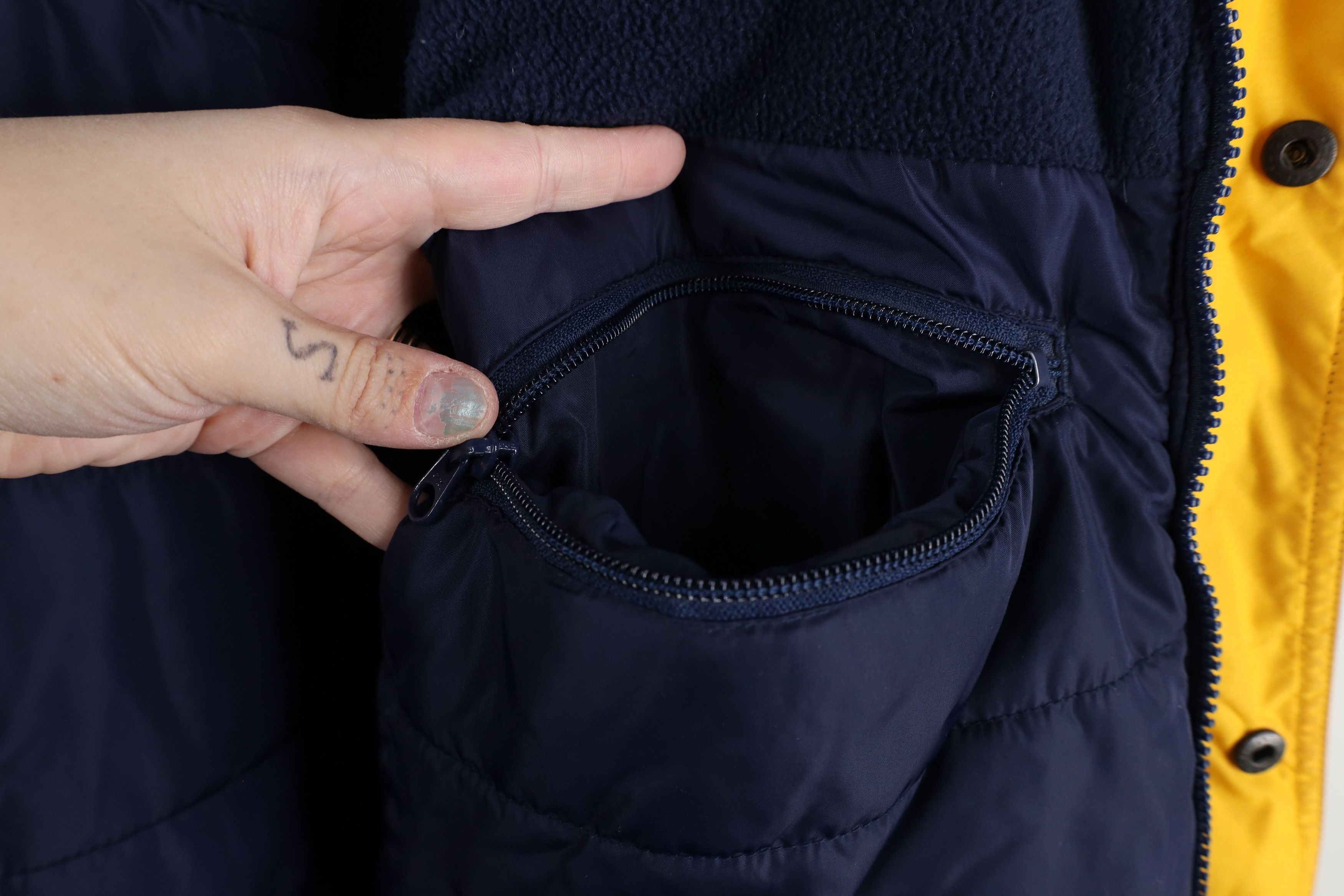 Columbia × Vintage Vintage 90s Columbia Hooded Winter Parka Jacket Coat Blue Size US M / EU 48-50 / 2 - 15 Thumbnail