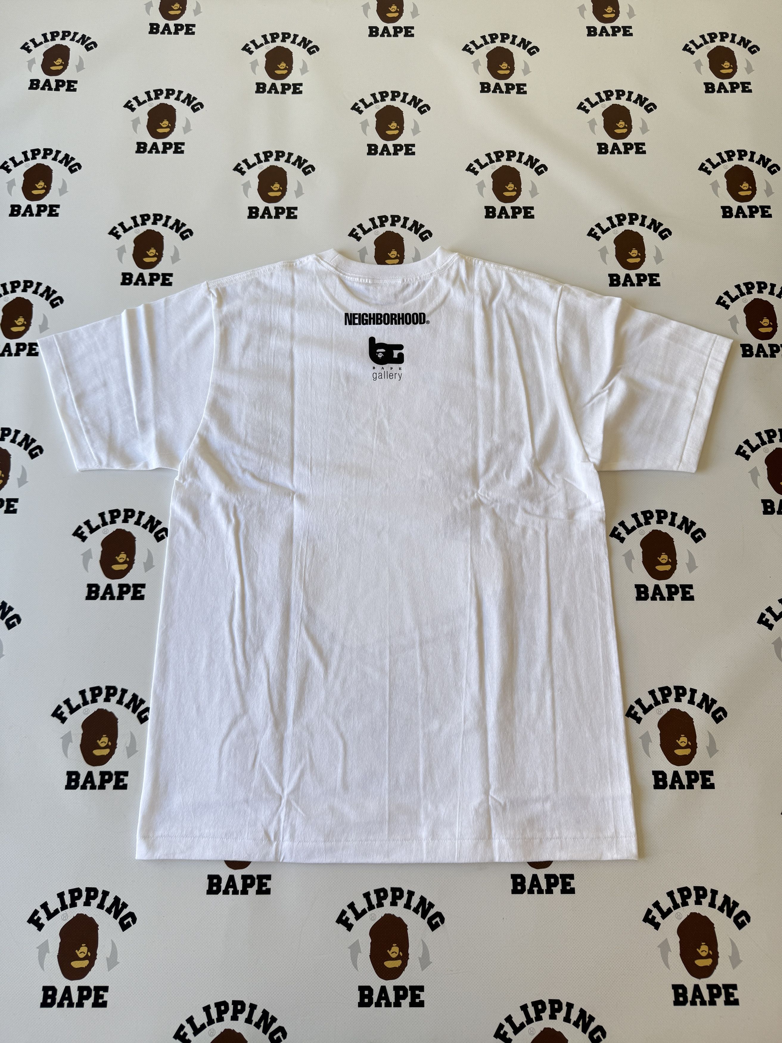 Bape × Neighborhood BAPE GALLERY X NEIGHBORHOOD TEE Size US L / EU 52-54 / 3 - 2 Thumbnail