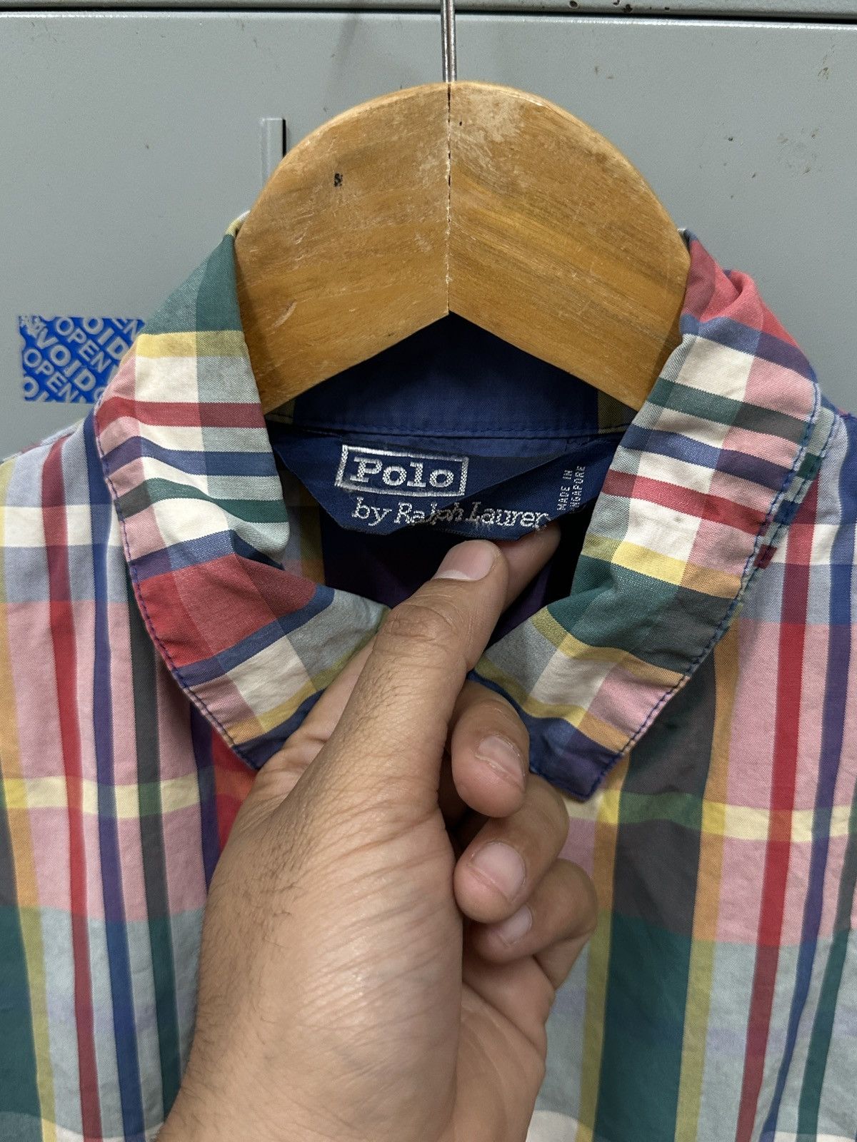 Polo Ralph Lauren Vintage Polo Ralph Lauren Plaid Zipper Light Jacket Size US M / EU 48-50 / 2 - 4 Thumbnail