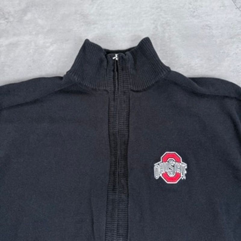 Enro Vintage Ohio State Buckeyes Enro Zip Up Sweater Vest Size US XL / EU 56 / 4 - 3 Thumbnail