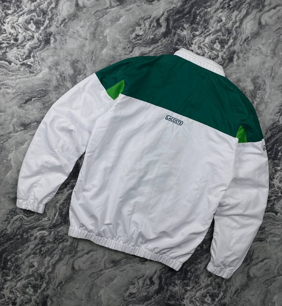 Lacoste Lacoste Sport Striped Windbreaker Jacket Size US XL / EU 56 / 4 - 12 Thumbnail