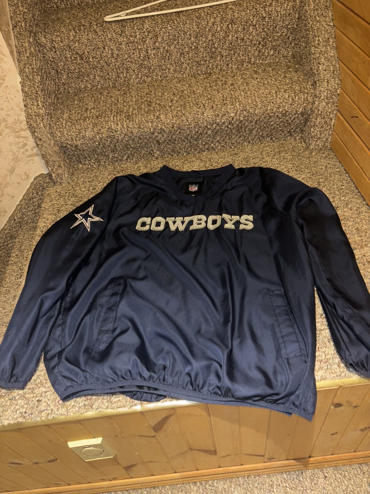 Vintage Dallas cowboys light jacket! Size US XXL / EU 58 / 5 - 1 Thumbnail