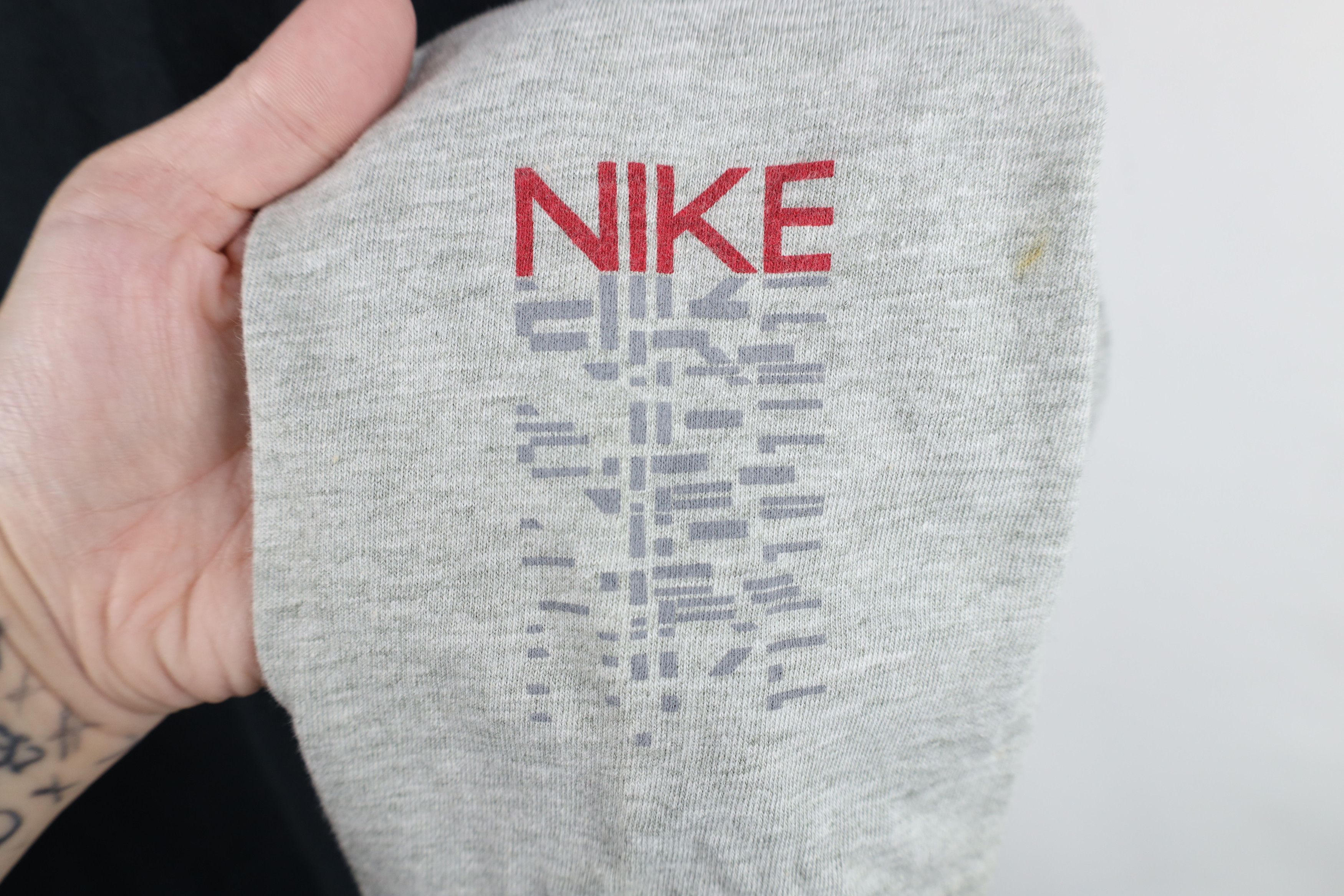 Nike Vintage 90s Y2K Nike Swoosh Layered Long Sleeve T-Shirt Size US XL / EU 56 / 4 - 4 Thumbnail