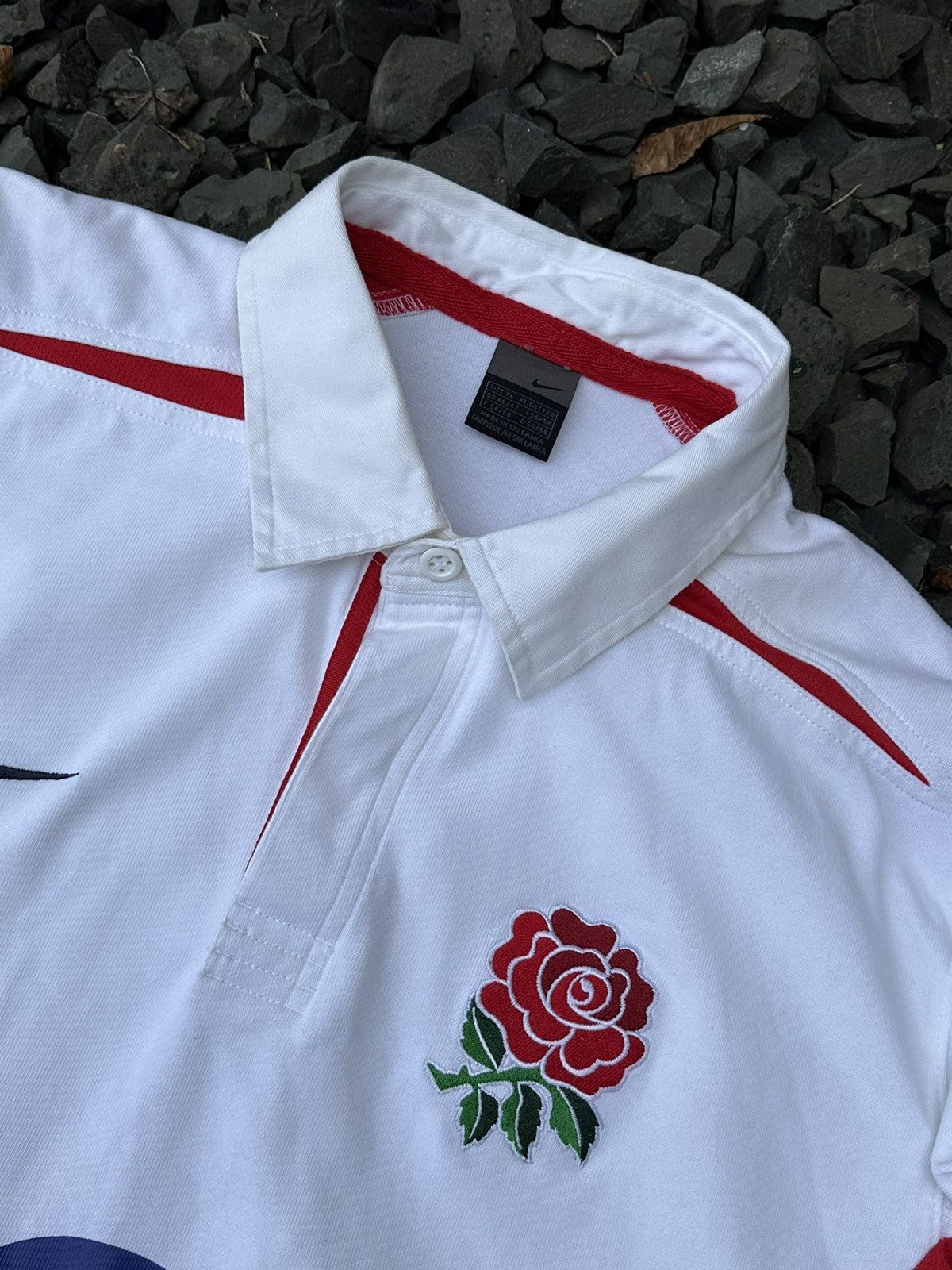 Nike × Vintage Nike Vintage England Rugby League Jersey 02 Longsleeve Y2K Size US XL / EU 56 / 4 - 4 Thumbnail