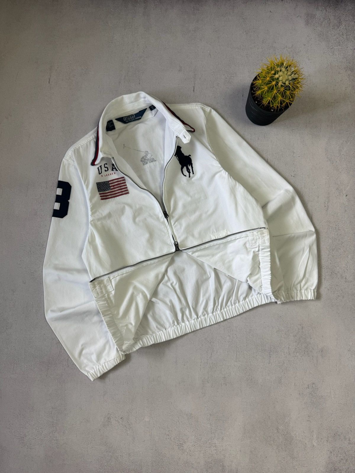 Polo Ralph Lauren VINTAGE POLO RALPH LAUREN UNITED STATE BOMBER JACKET RARE Size US S / EU 44-46 / 1 - 10 Thumbnail