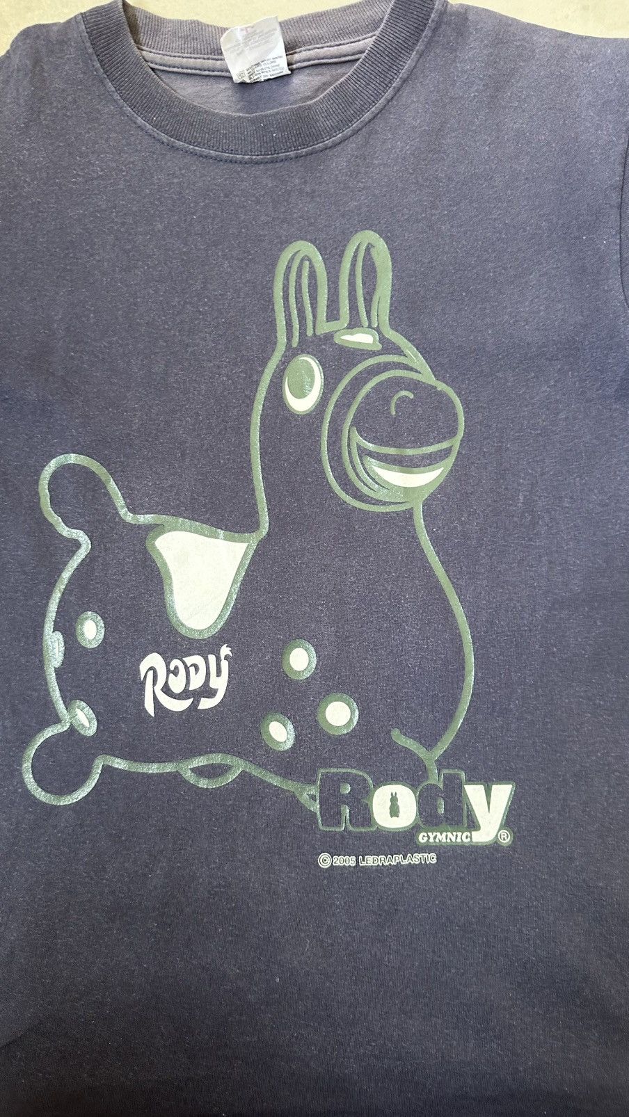 Vintage VINTAGE RODY GYMNOC TOYS LEDREPLASTIC TEE Size US L / EU 52-54 / 3 - 2 Thumbnail