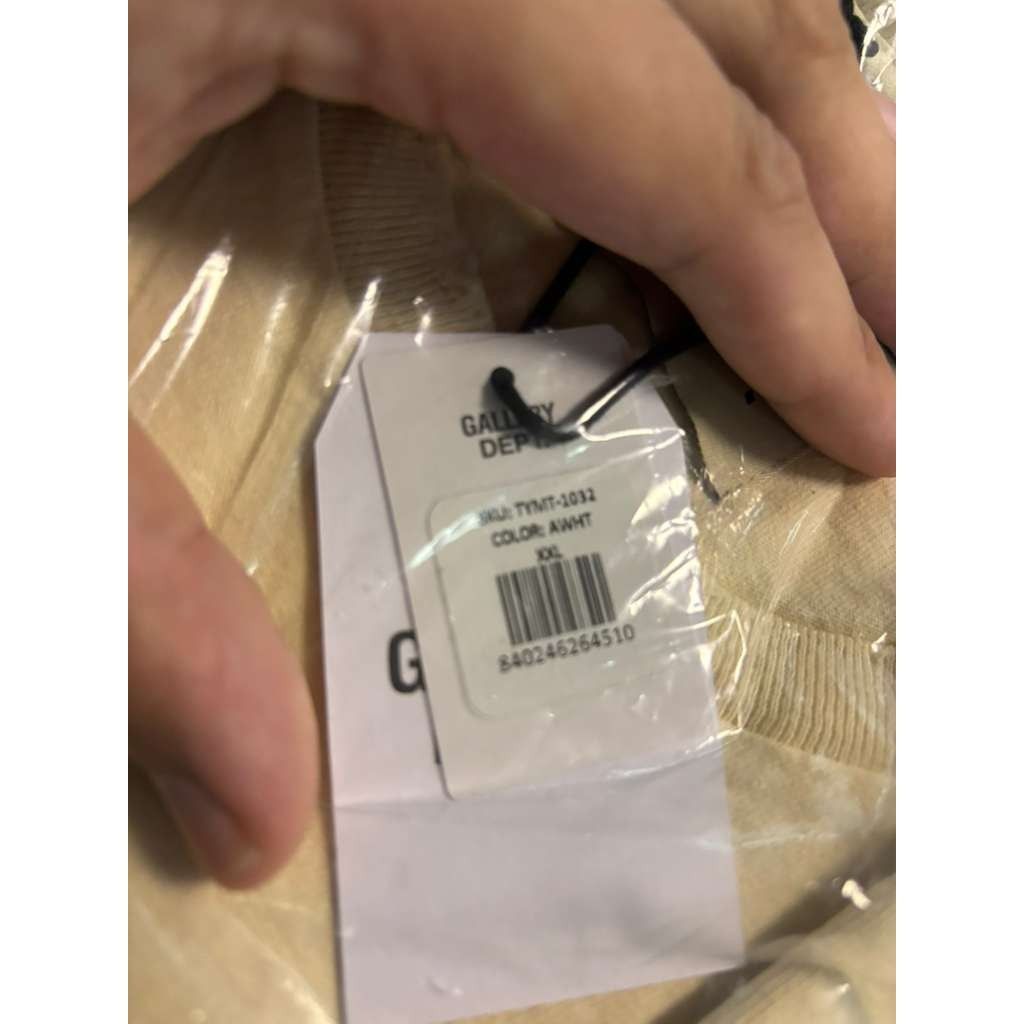 Gallery Dept. o1rshd1 Toy Maker Doc Johnson Print T-Shirt in Beige Size US XXL / EU 58 / 5 - 10 Thumbnail
