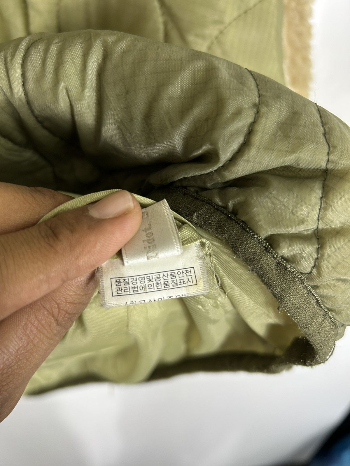 Japanese Brand ⚡️Vintage Didot Hooded Quilted Sleeve Fleece Half Zipper Size US M / EU 48-50 / 2 - 11 Thumbnail