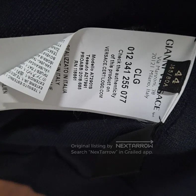 Versace Versace Cardigan Size US S / EU 44-46 / 1 - 6 Thumbnail