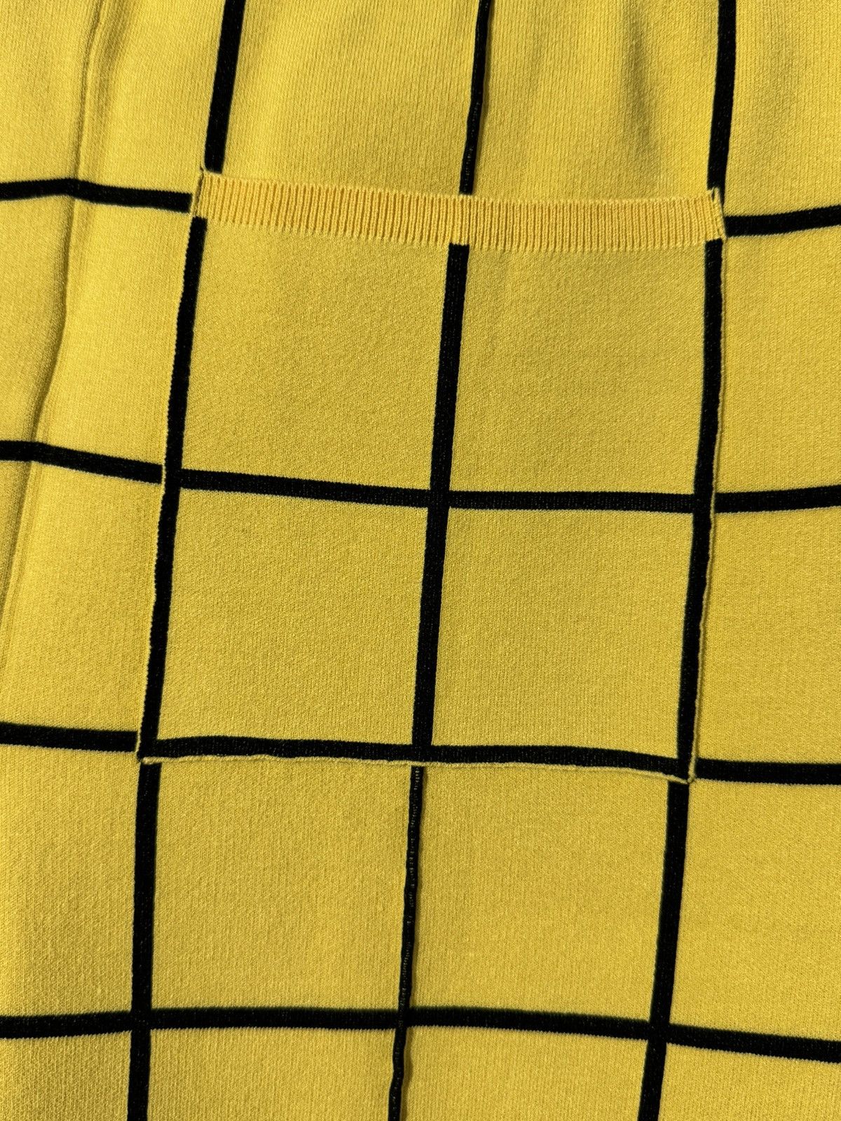 Marni Marni Yellow Grid Pants NWT Size 58 (42 US) FW Runway Size US 42 / EU 58 - 9 Thumbnail